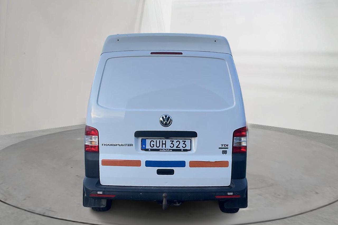 VW Transporter T5 2.0 TDI 4MOTION (180hk) - 97 640 km - Automatyczna - biały - 2015