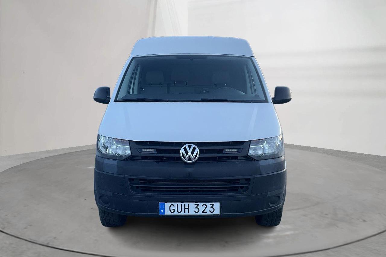 VW Transporter T5 2.0 TDI 4MOTION (180hk) - 97 640 km - Automatyczna - biały - 2015