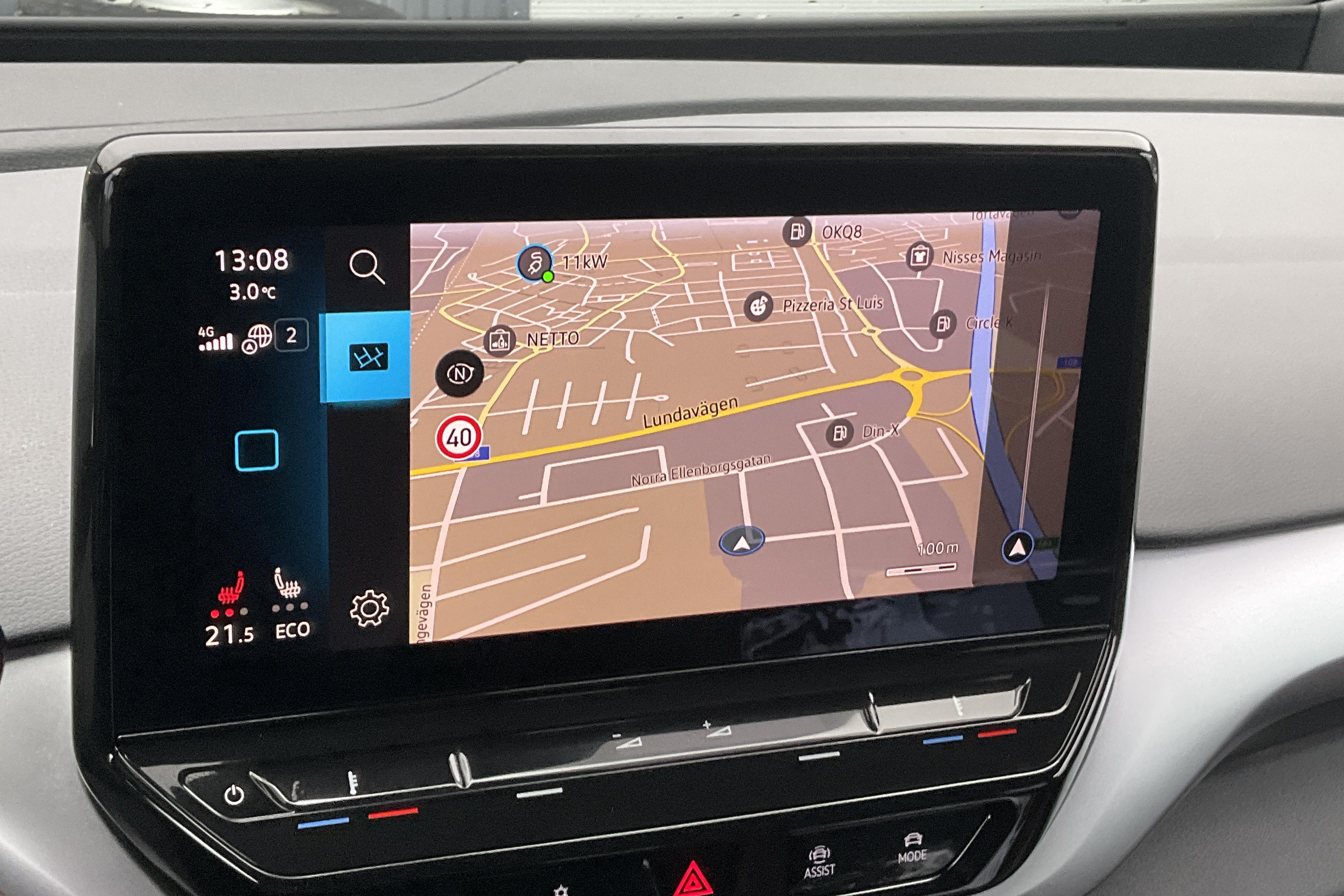 VW ID.4 77kWh (204hk) - 5 751 mil - Automat - gul - 2021