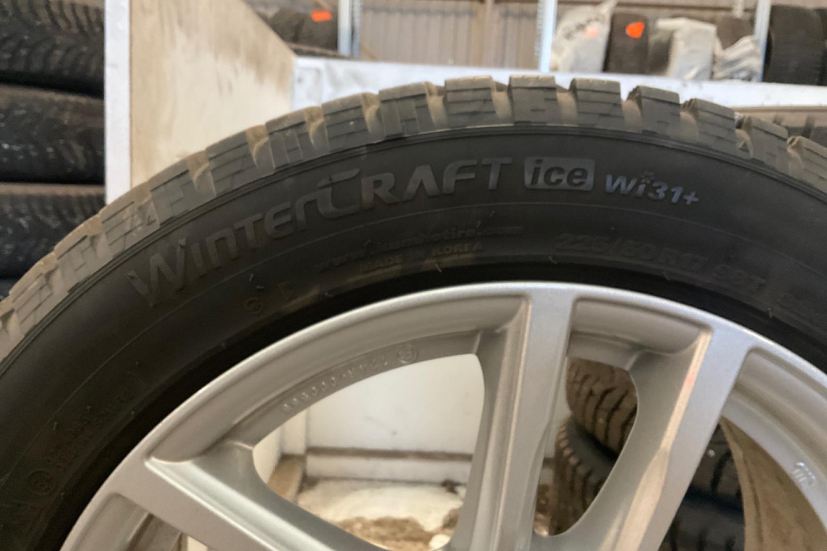 Vinterhjul (nr 5) Kumho WINTERCRAFT ICE  225/50R17 - 0 km