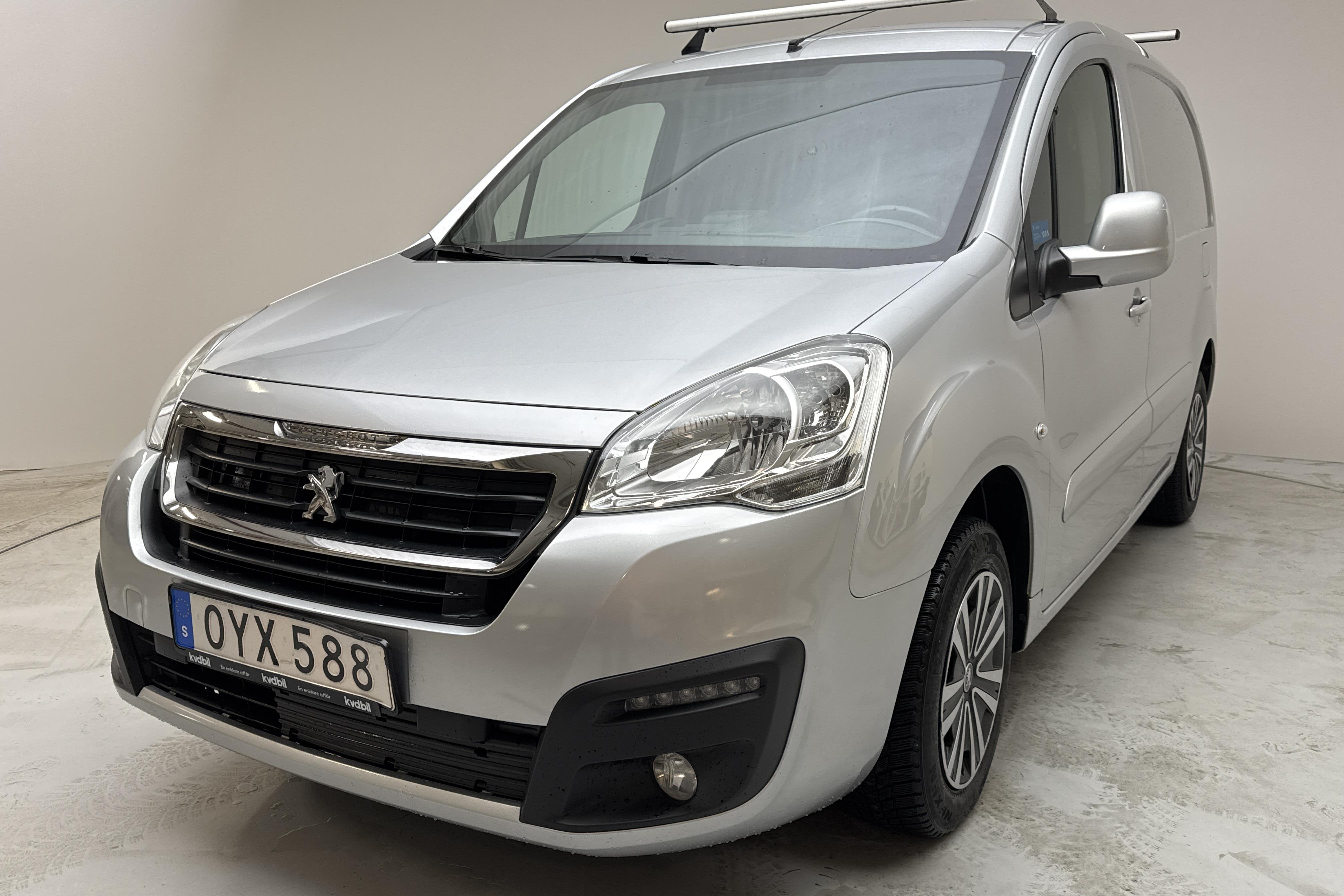 Peugeot Partner 1.6 BlueHDI Skåp (100hk) - 11 480 mil - Manuell - Light Grey - 2016