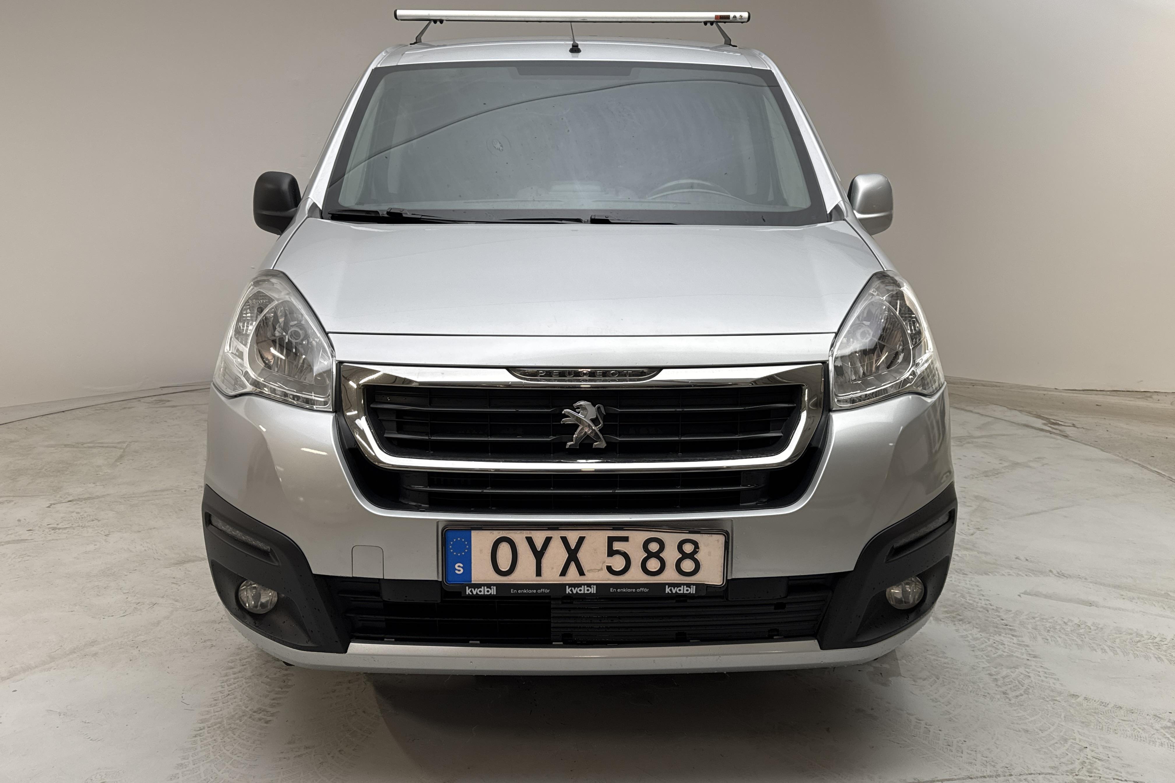 Peugeot Partner 1.6 BlueHDI Skåp (100hk) - 11 480 mil - Manuell - Light Grey - 2016