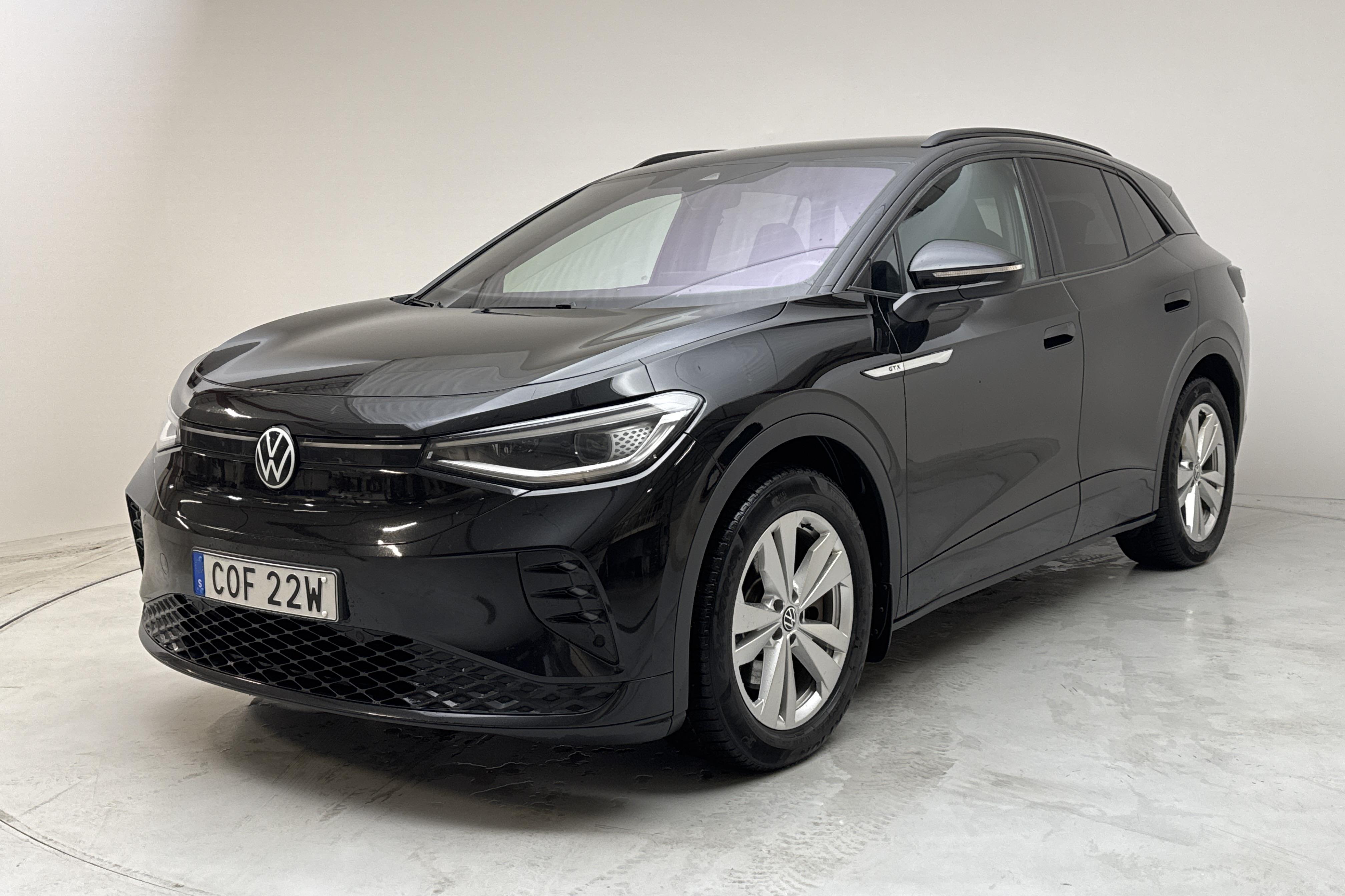 VW ID.4 GTX 77kWh AWD (299hk) - 10 608 mil - Automat - svart - 2022