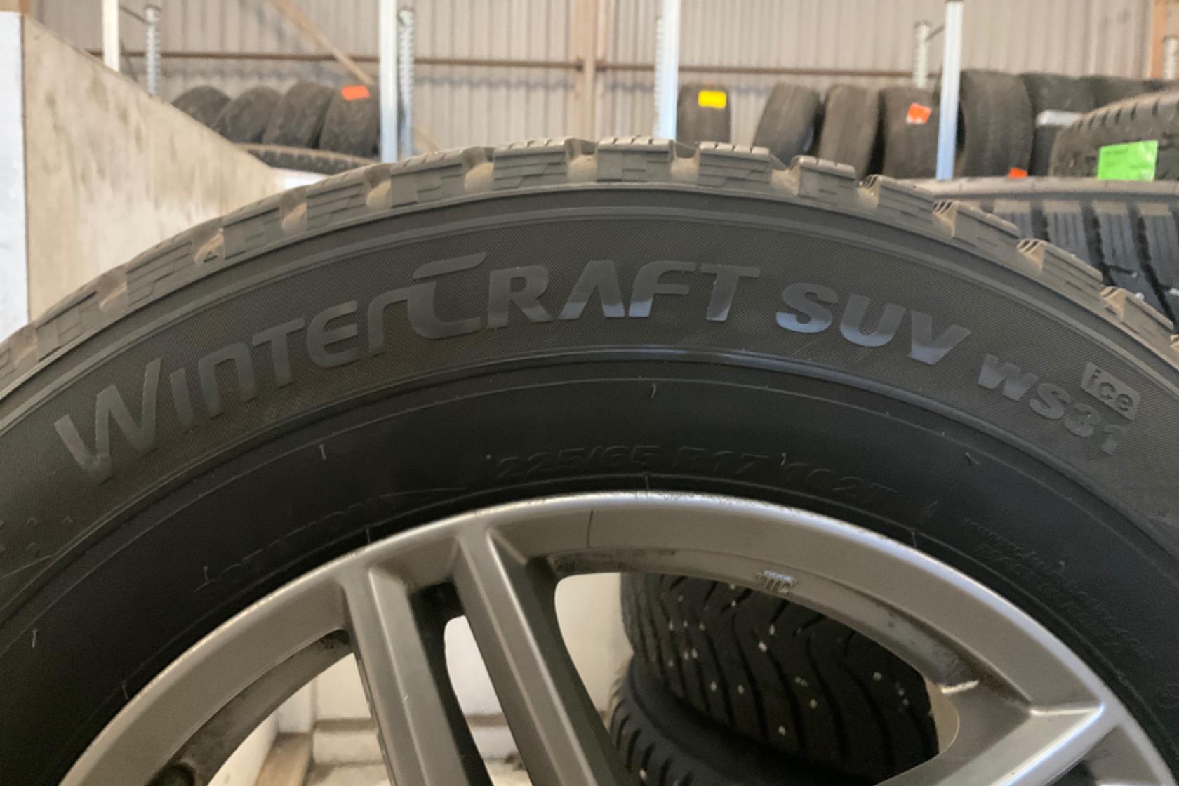 Vinterhjul (nr 27) KUMHO WINTERCRAFT SUV 225/65R17 - 0 km