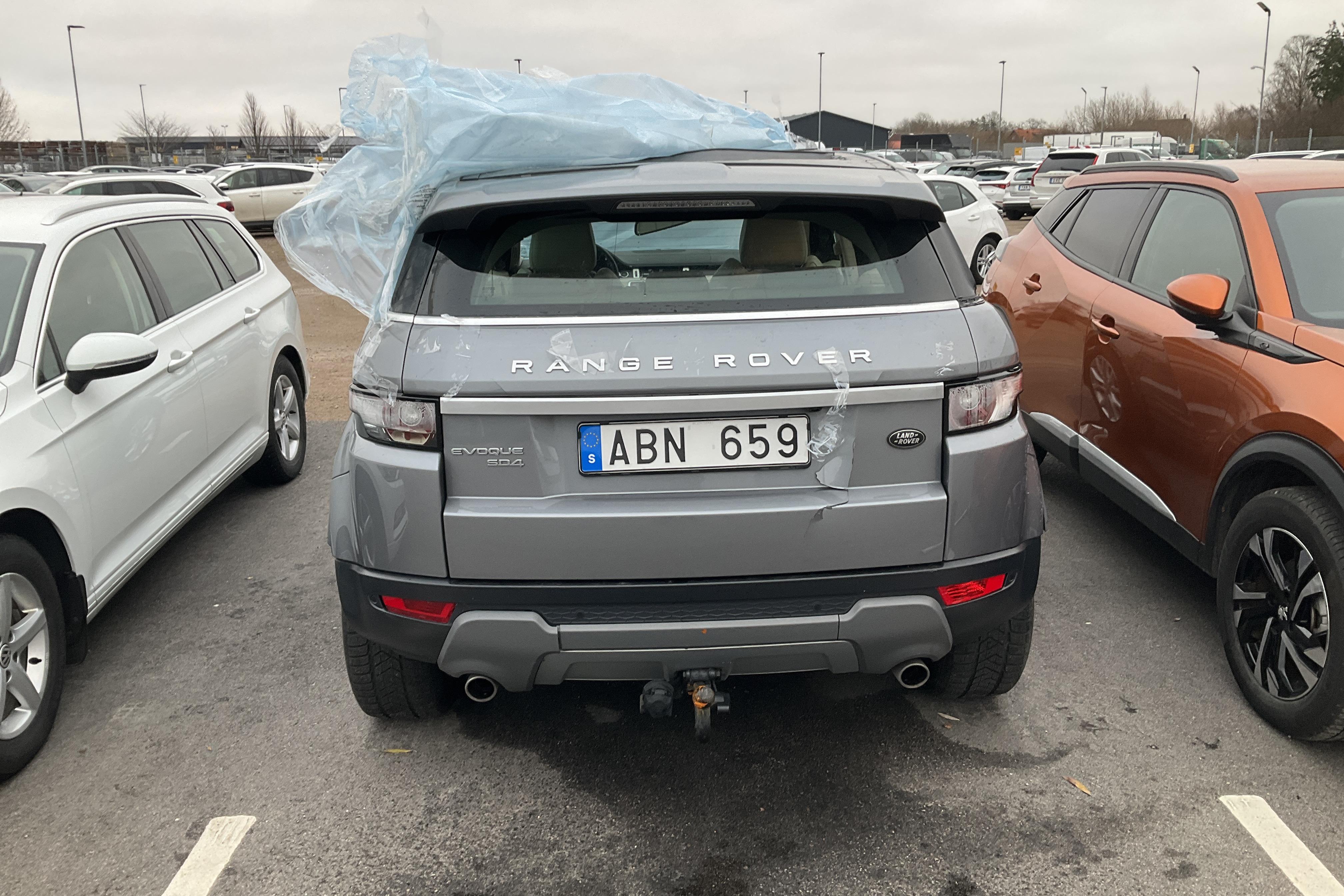 Land Rover Range Rover Evoque 2.2 SD4 5dr (190hk) - 133 920 km - Automatyczna - szary - 2013