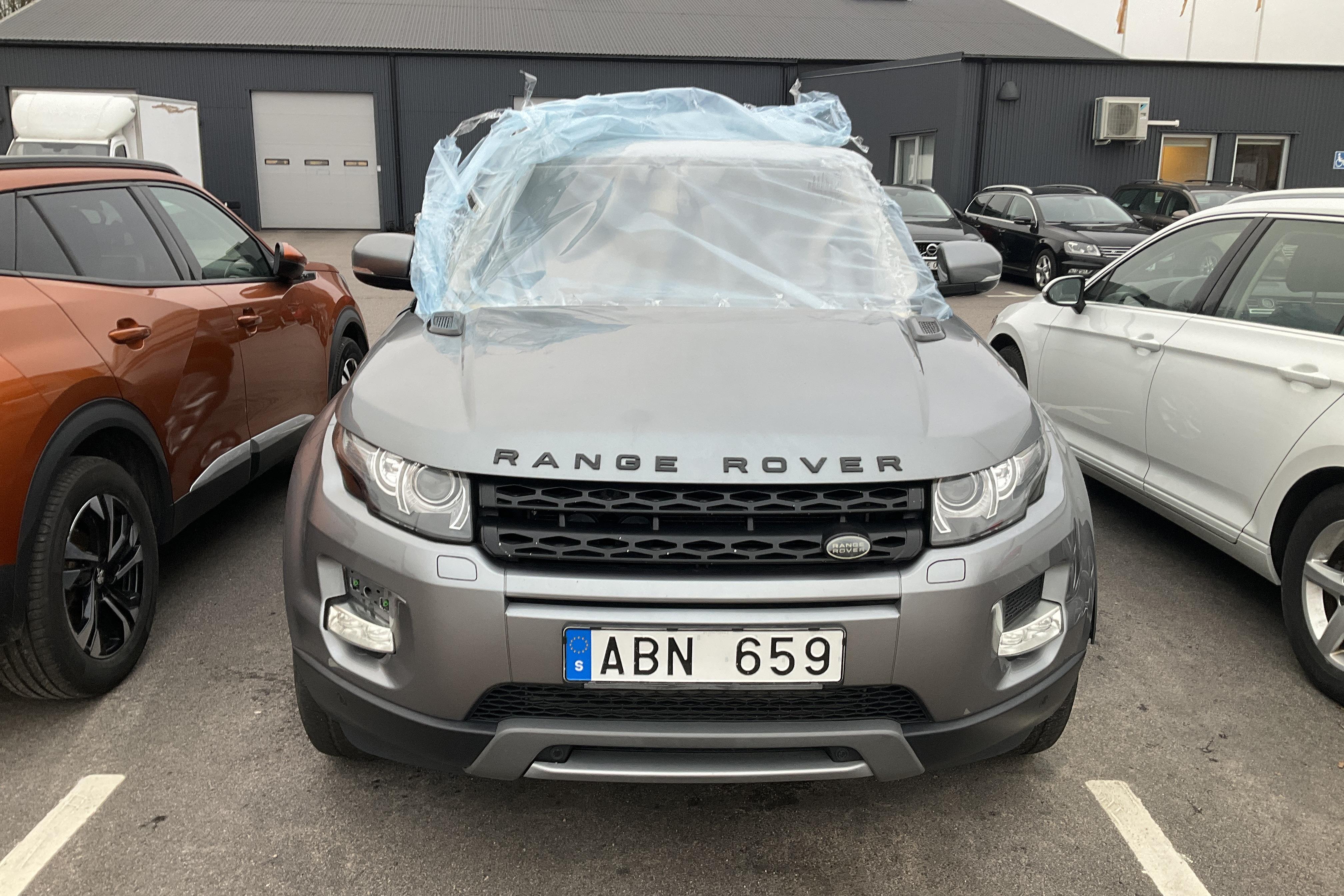 Land Rover Range Rover Evoque 2.2 SD4 5dr (190hk) - 133 920 km - Automatyczna - szary - 2013