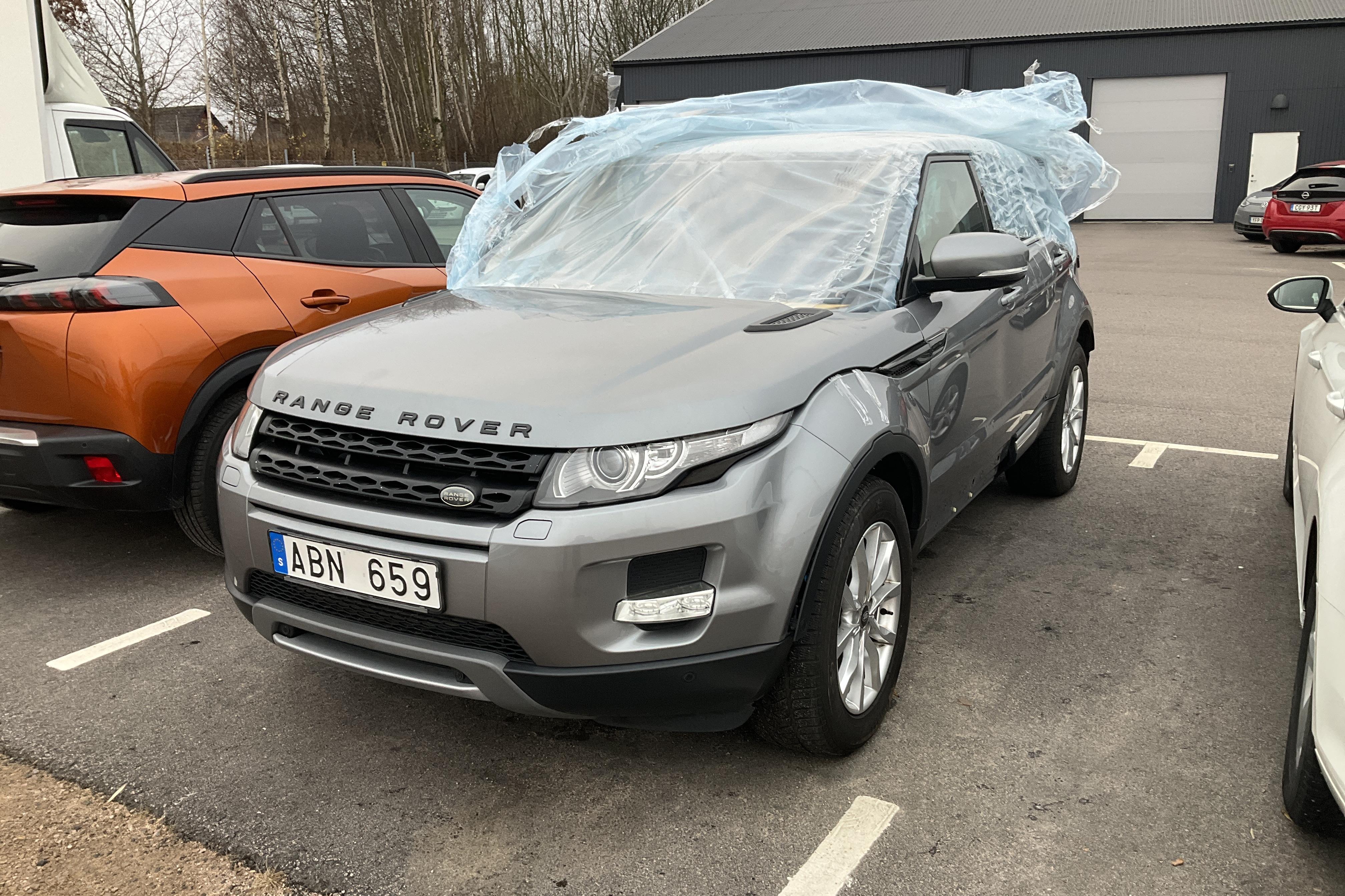 Land Rover Range Rover Evoque 2.2 SD4 5dr (190hk) - 133 920 km - Automatyczna - szary - 2013