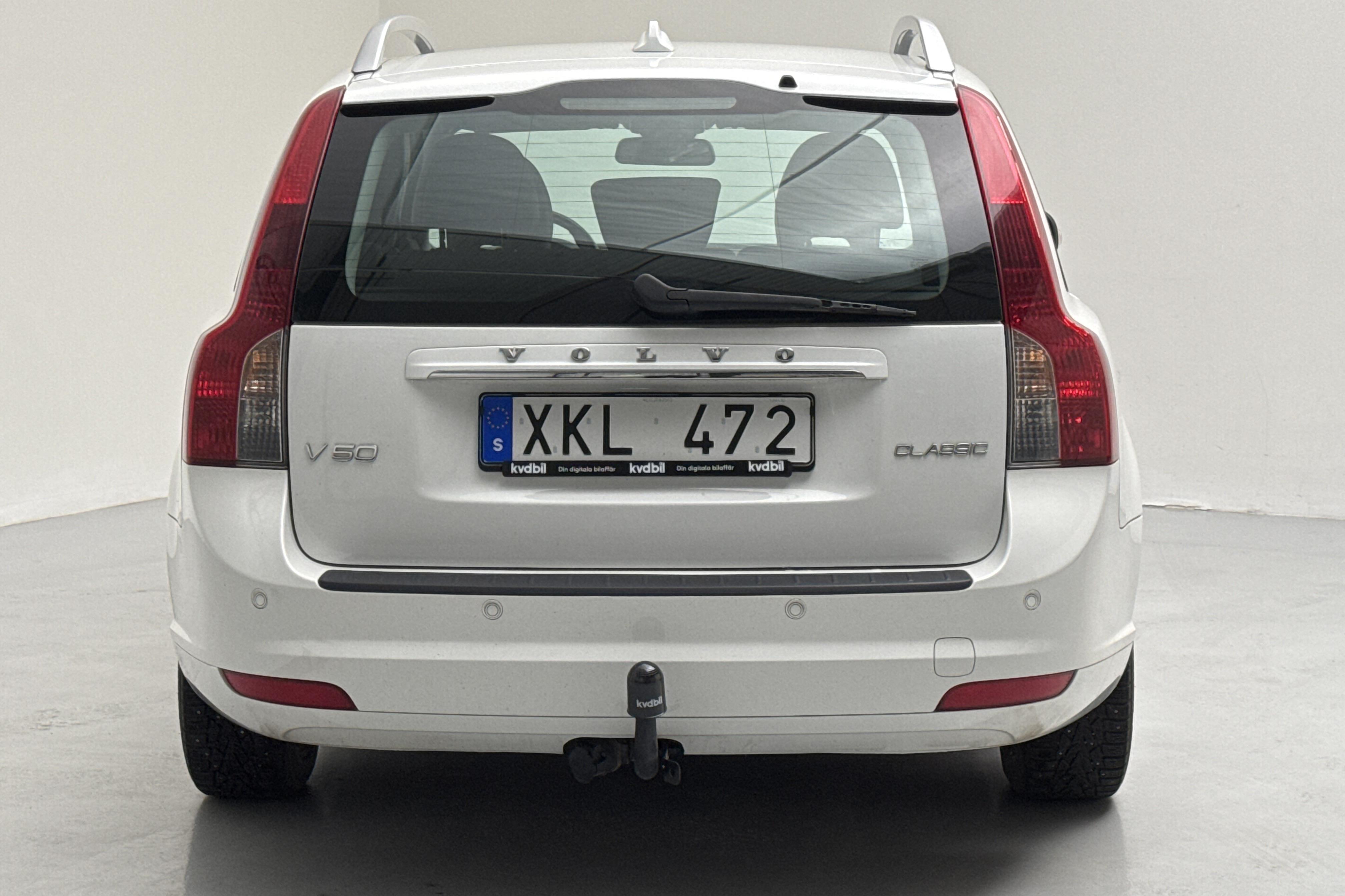 Volvo V50 D2 (115hk) - 192 720 km - Manual - white - 2012