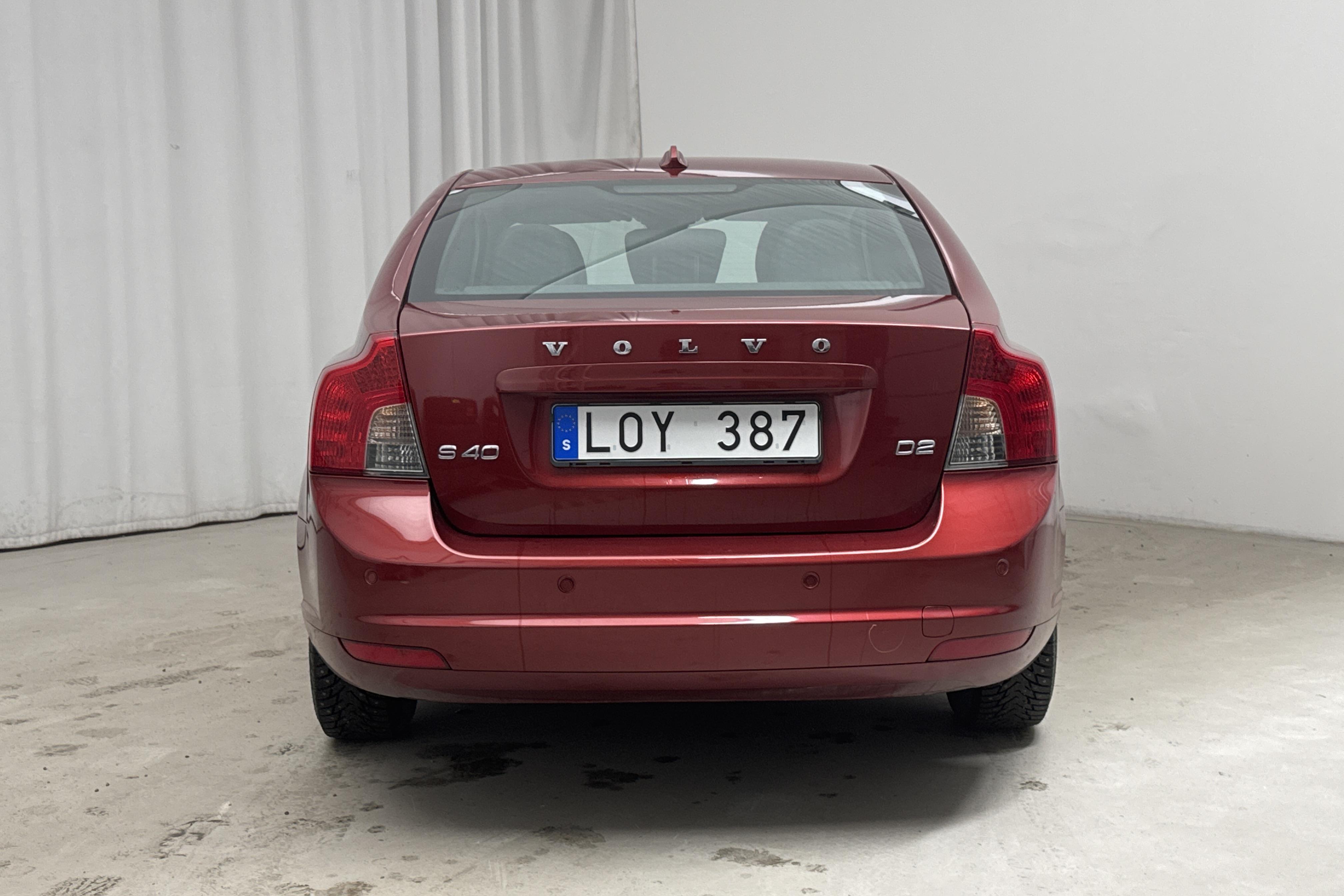 Volvo S40 D2 (115hk) - 101 740 km - Käsitsi - punane - 2011