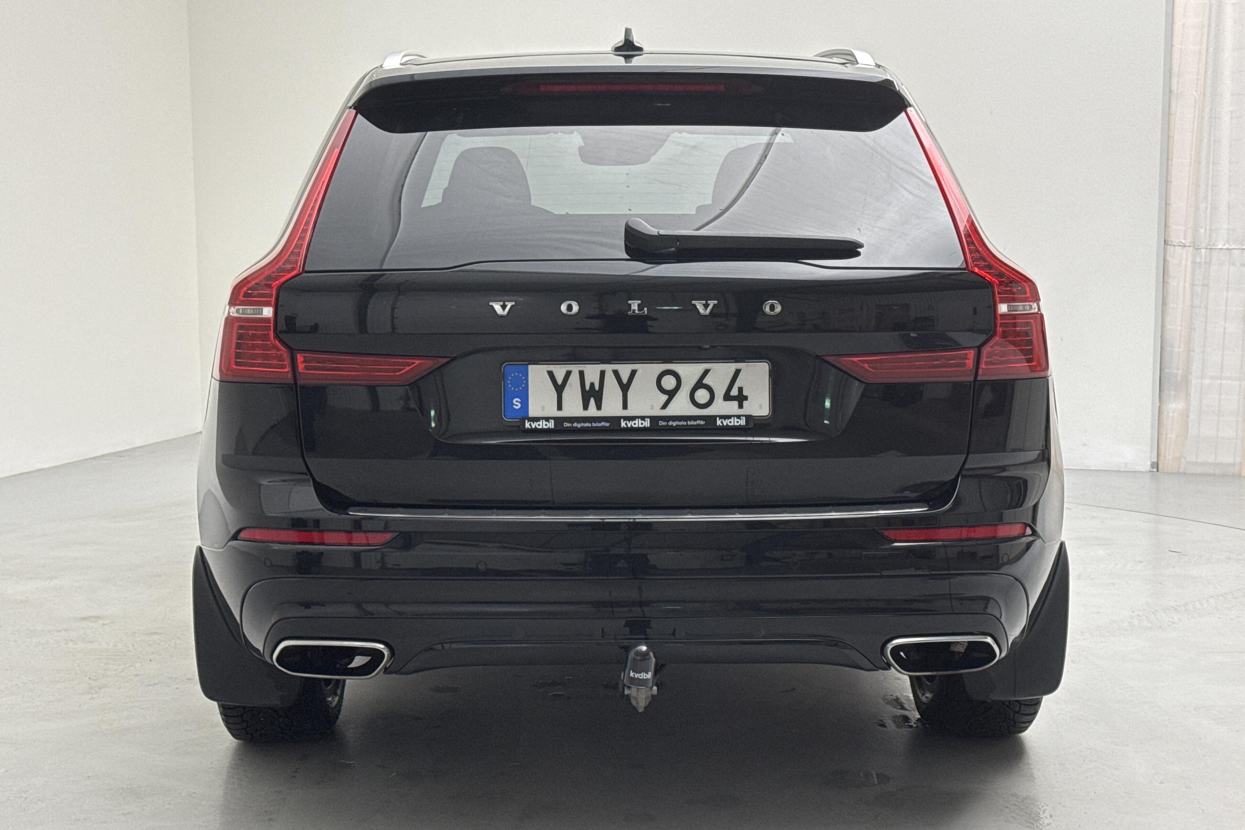 Volvo XC60 D4 AWD (190hk) - 135 920 km - Automaattinen - musta - 2019