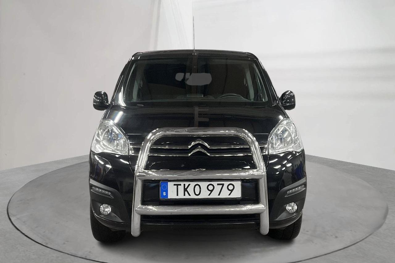 Citroen Berlingo 1.6 PreTech Skåp (100hk) - 75 130 km - Manualna - czarny - 2018