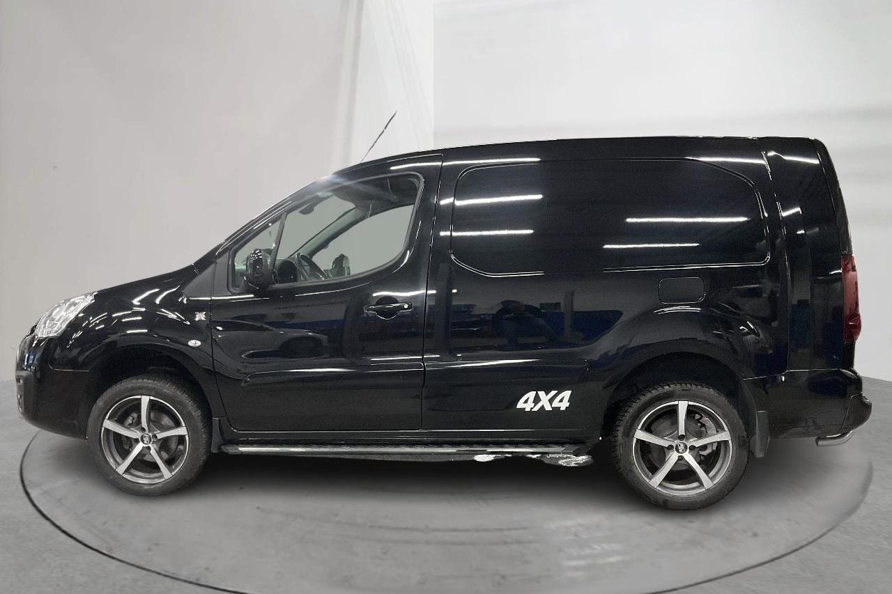 Citroen Berlingo 1.6 PreTech Skåp (100hk) - 75 130 km - Manualna - czarny - 2018