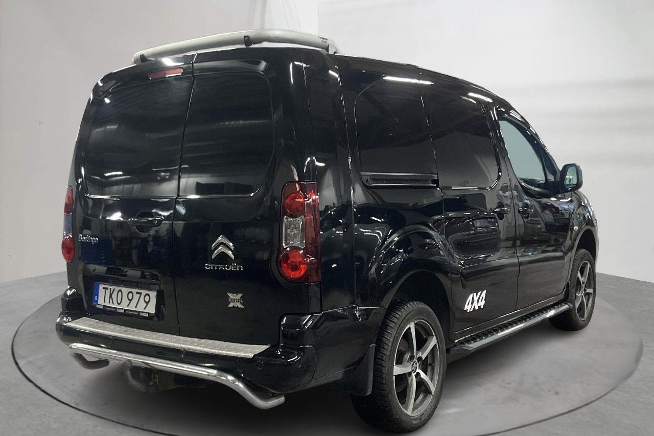 Citroen Berlingo 1.6 PreTech Skåp (100hk) - 75 130 km - Manualna - czarny - 2018