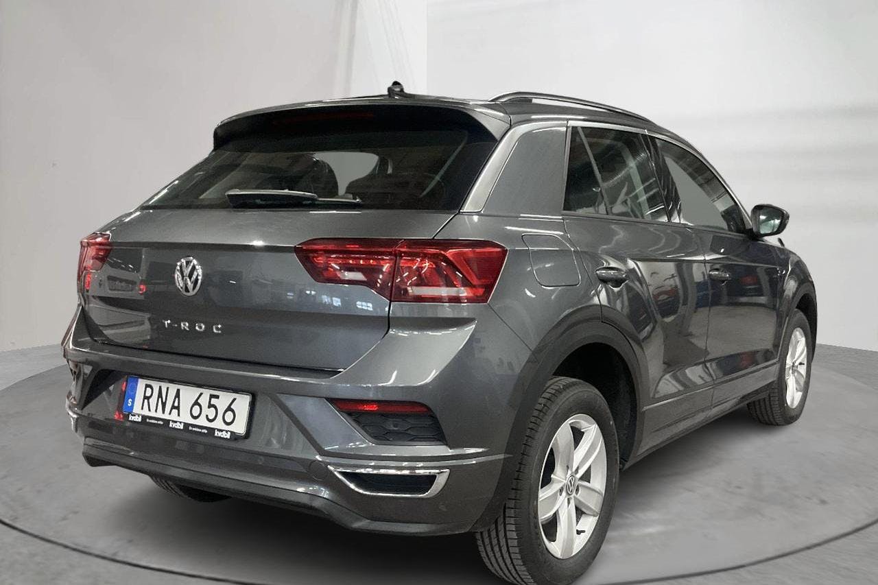 VW T-Roc 1.0 TSI (115hk) - 8 265 mil - Manuell - grå - 2018