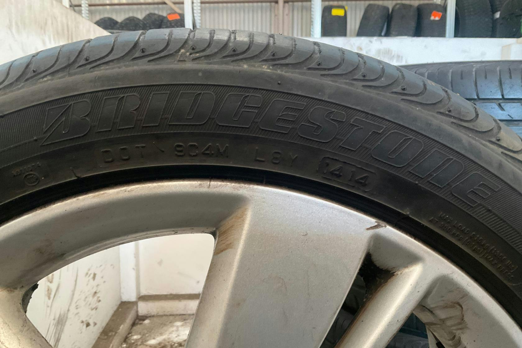 Vinterhjul (nr 105) BRIDGESTONE TURANZA 215/50R17 - 0 km