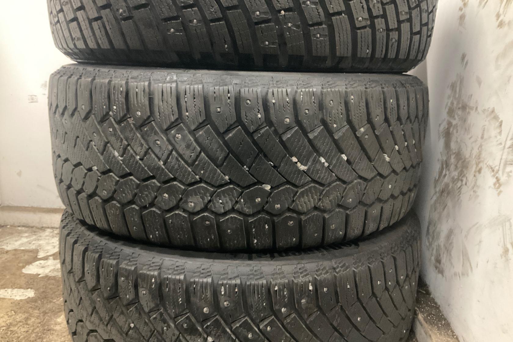 Vinterhjul (nr 134) CONTINENTAL CONTIICECONTACT 225/50R17 - 0 km