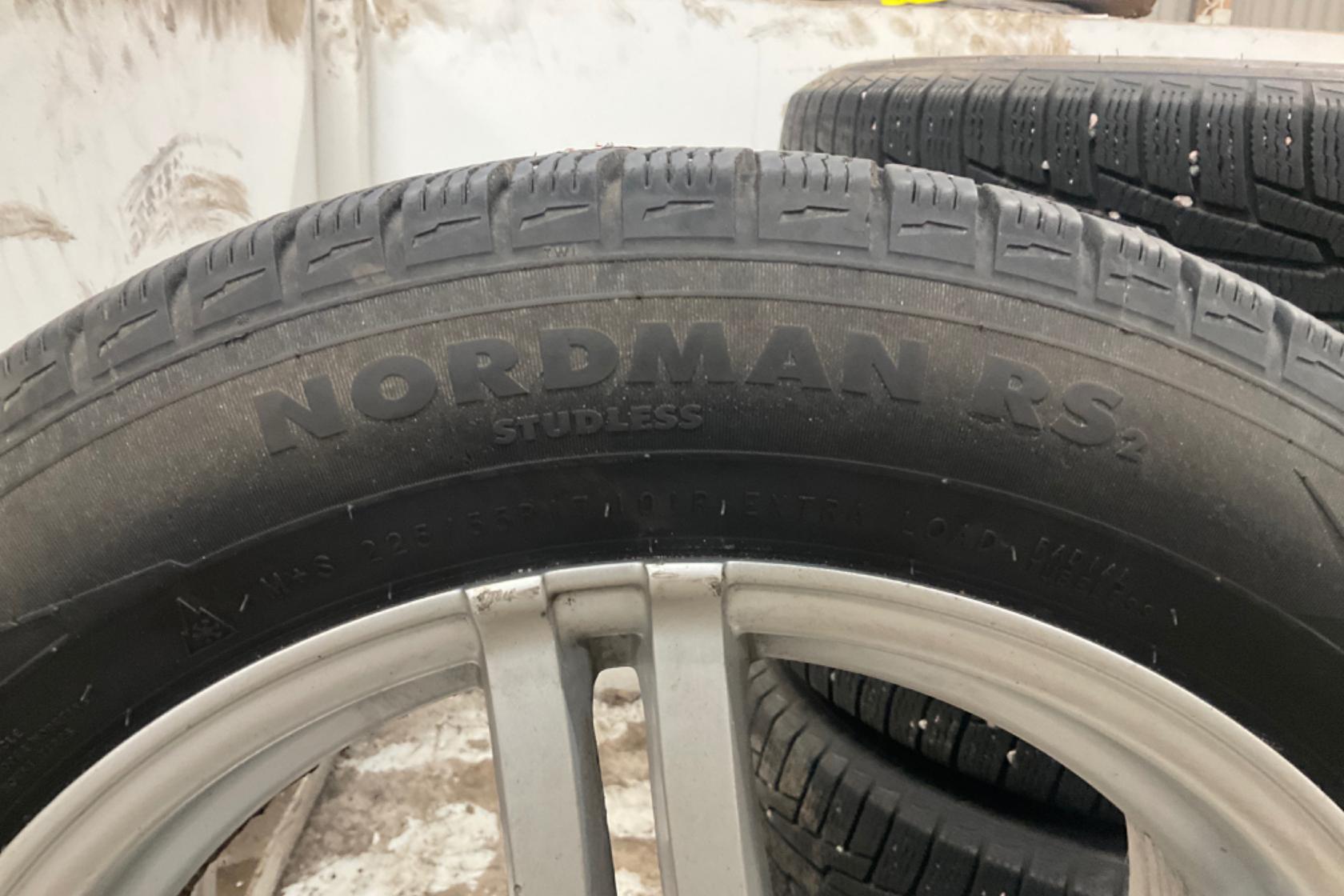 Vinterhjul (nr 167) NOKIAN NORDMAN RS2 225/55R17 - 0 km