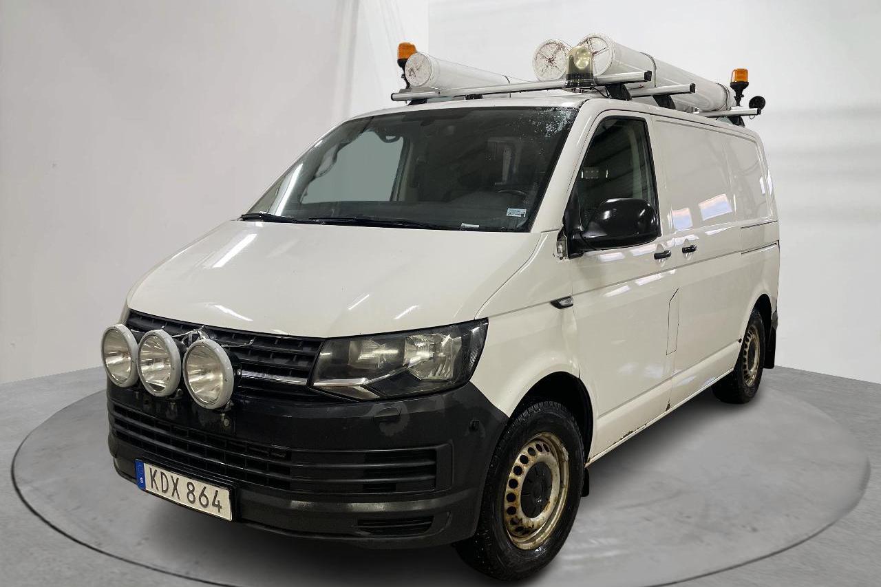 VW Transporter T6 2.0 TDI BMT Skåp 4MOTION (150hk) - 28 352 mil - Manuell - vit - 2016