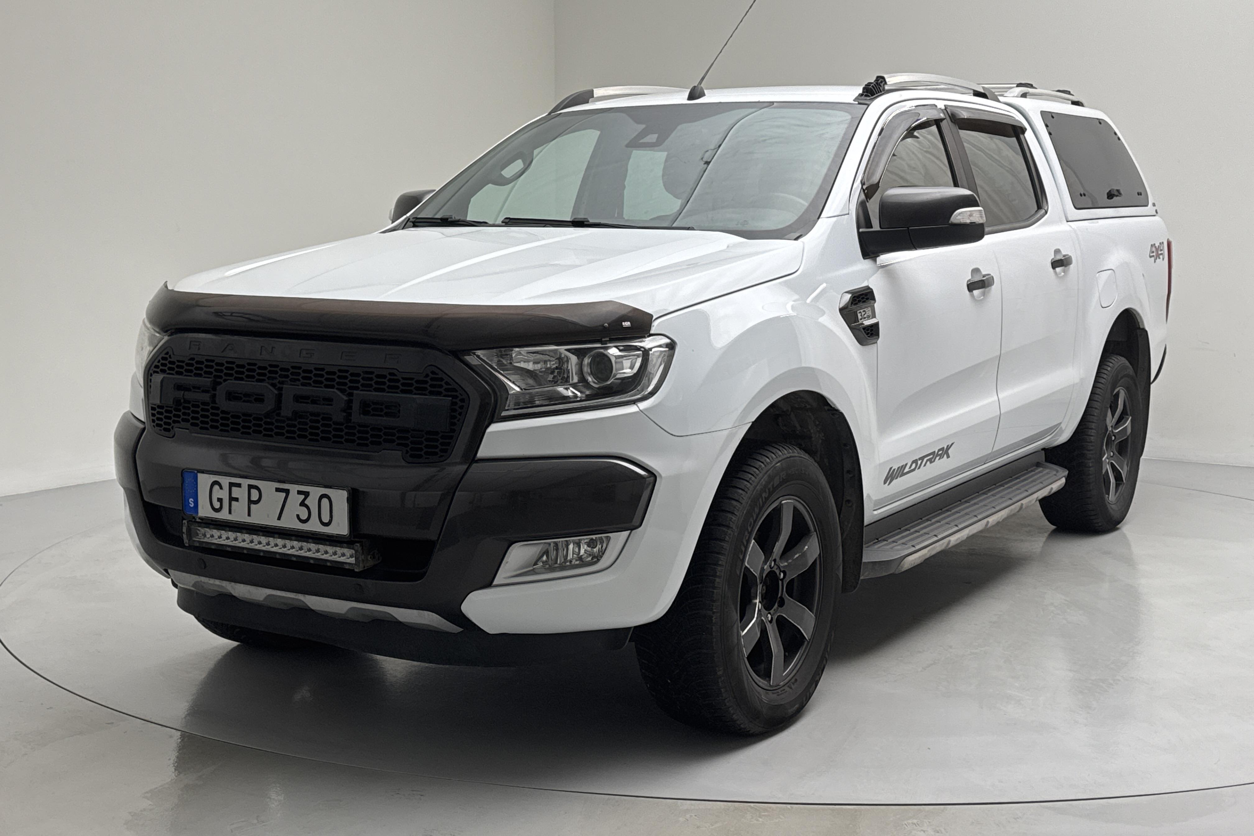 Ford Ranger 3.2 TDCi 4WD (200hk) - 153 110 km - Automatyczna - biały - 2017