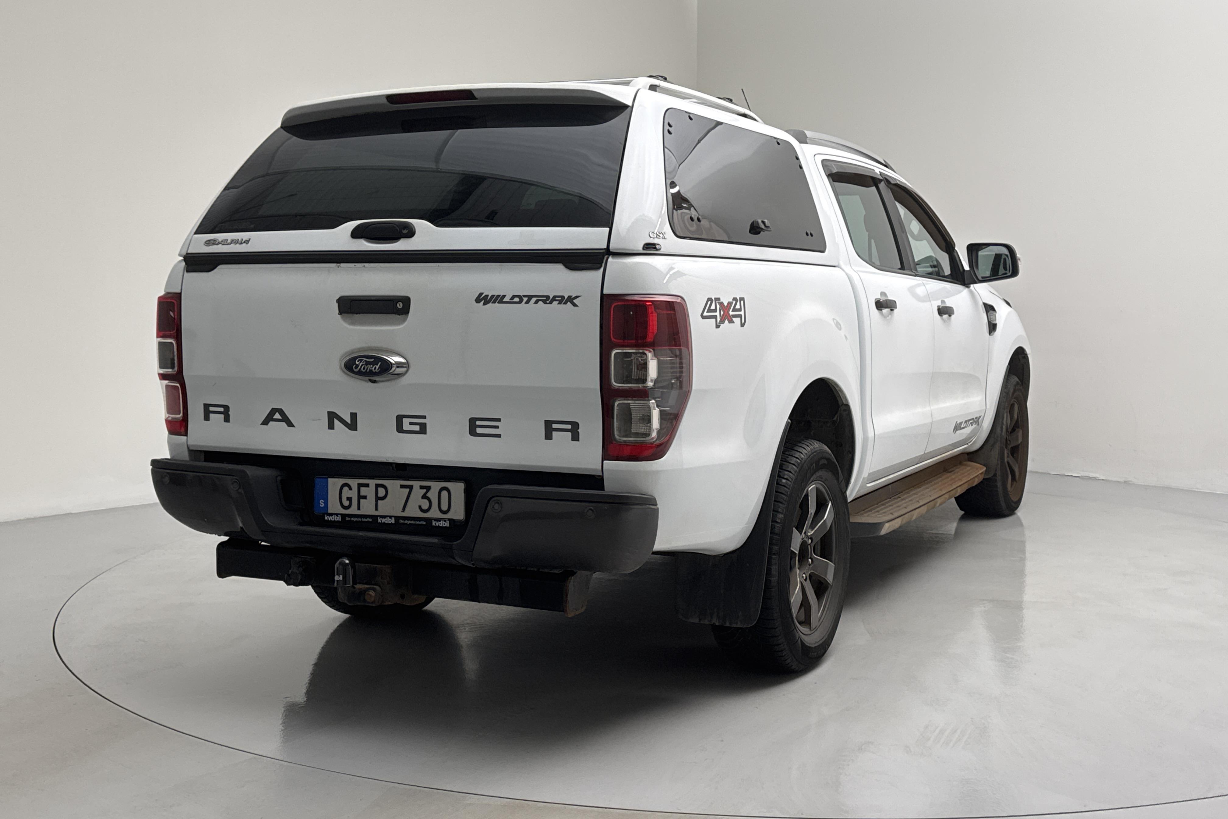 Ford Ranger 3.2 TDCi 4WD (200hk) - 153 110 km - Automatyczna - biały - 2017