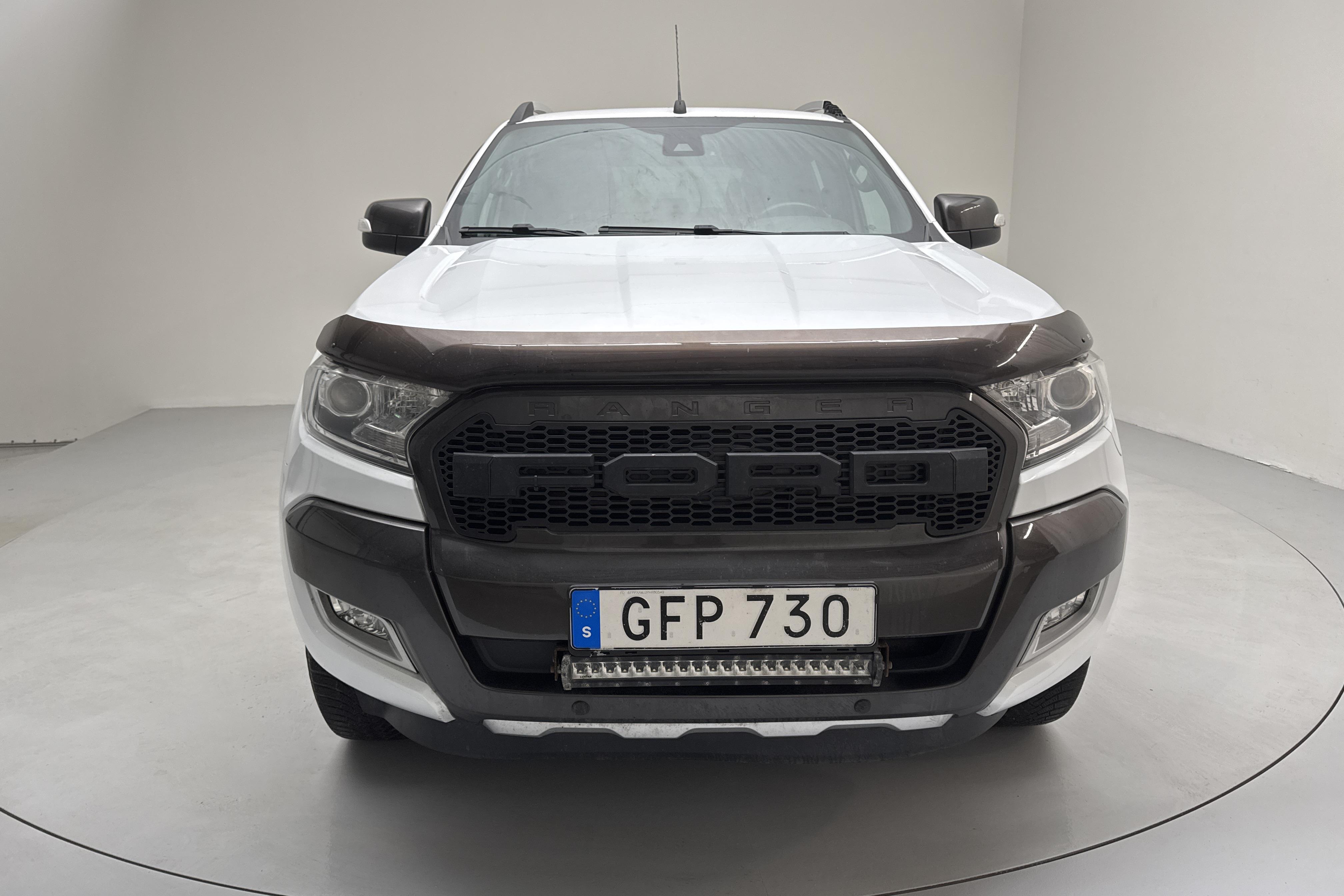 Ford Ranger 3.2 TDCi 4WD (200hk) - 153 110 km - Automatyczna - biały - 2017