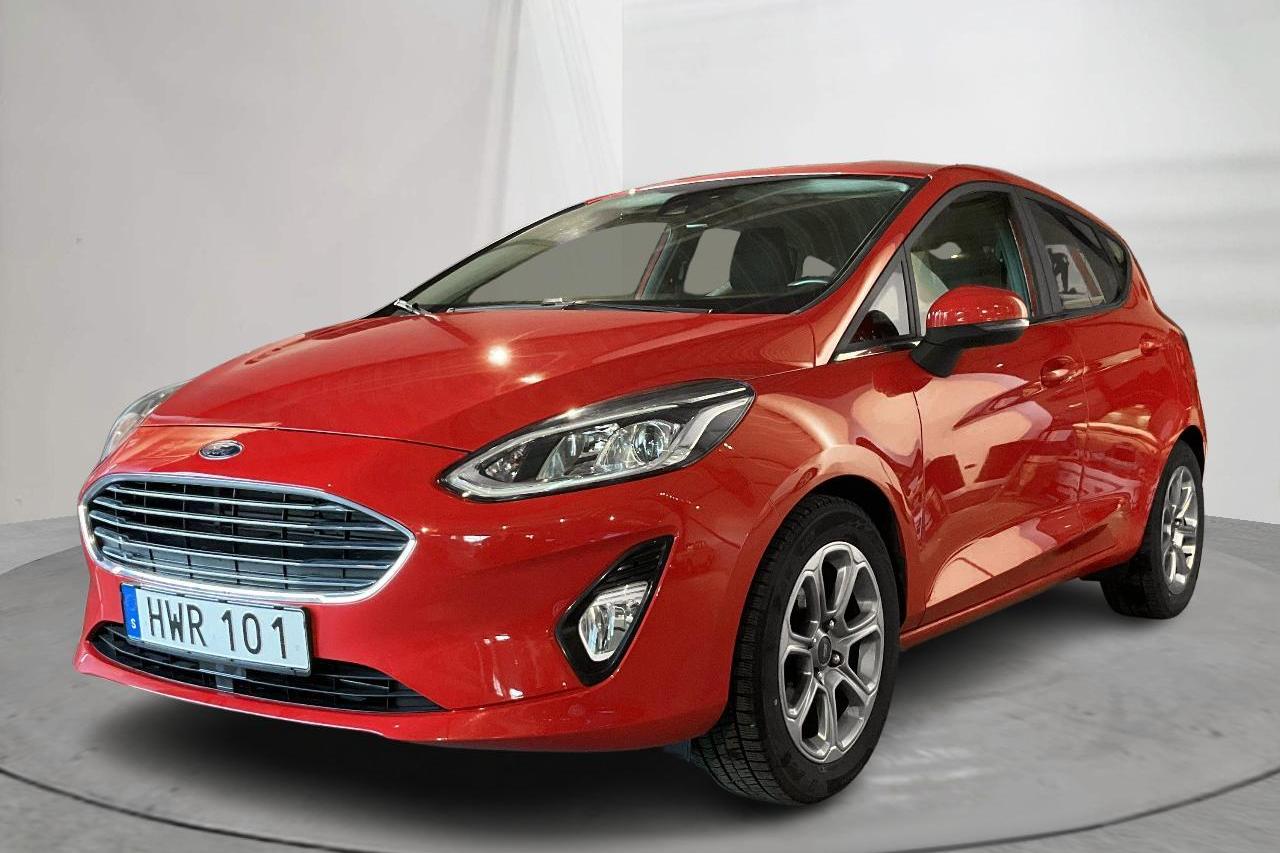 Ford Fiesta 1.0T EcoBoost 5dr (100hk) - 2 831 mil - Manuell - röd - 2019