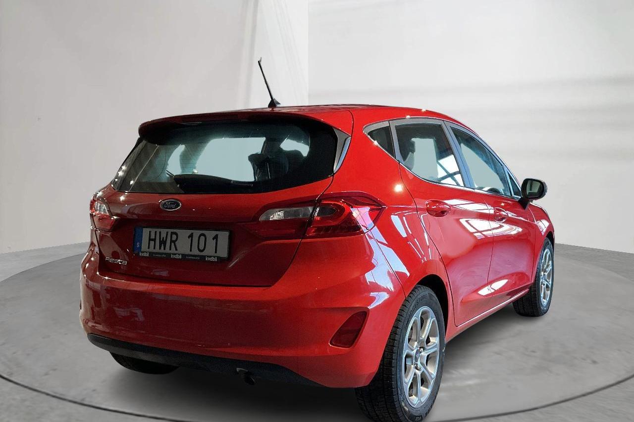 Ford Fiesta 1.0T EcoBoost 5dr (100hk) - 2 831 mil - Manuell - röd - 2019