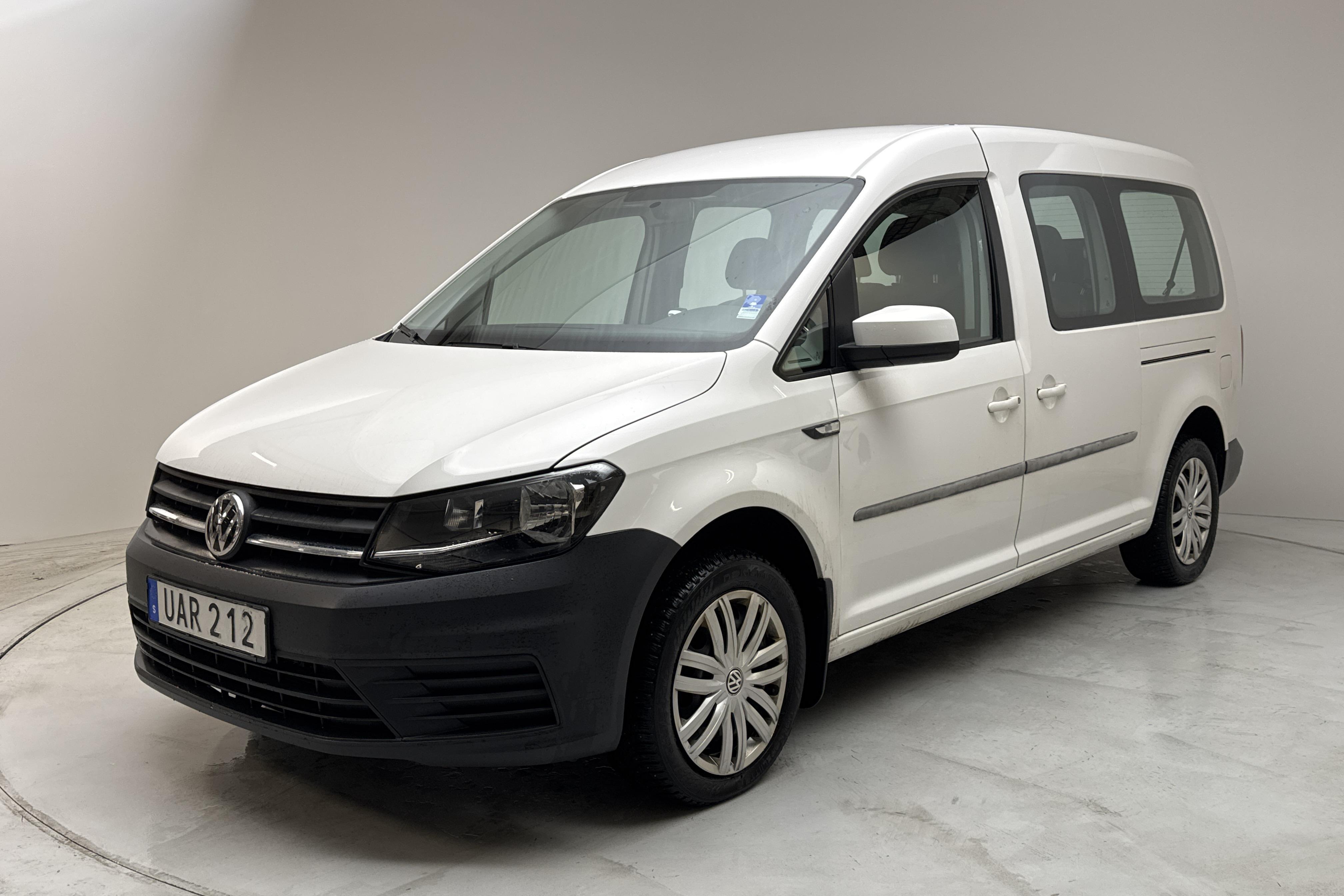 VW Caddy Maxi Life 2.0 TDI (102hk) - 15 788 mil - Automat - vit - 2018