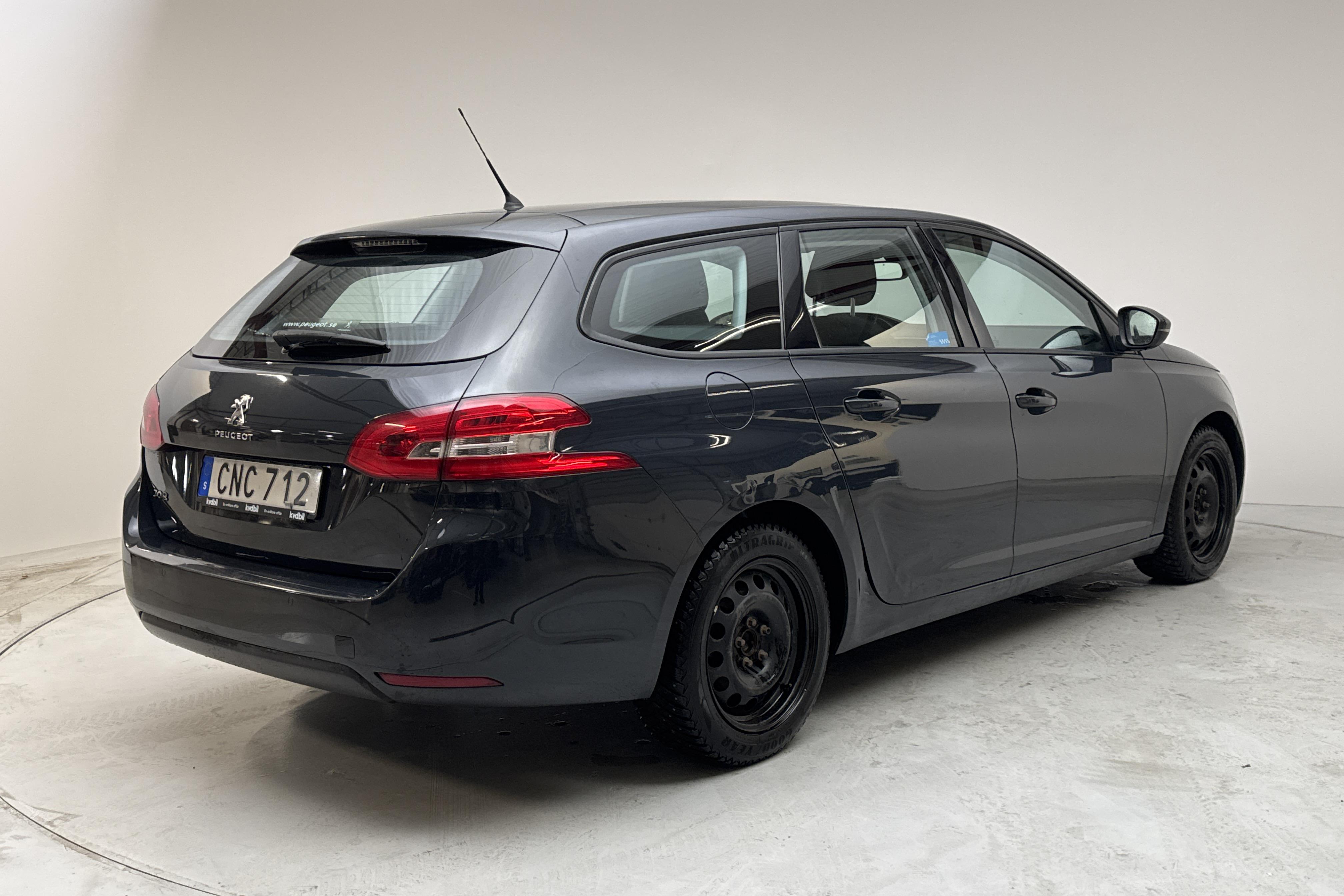 Peugeot 308 SW BlueHDi (120hk) - 166 890 km - Manualna - Dark Grey - 2016