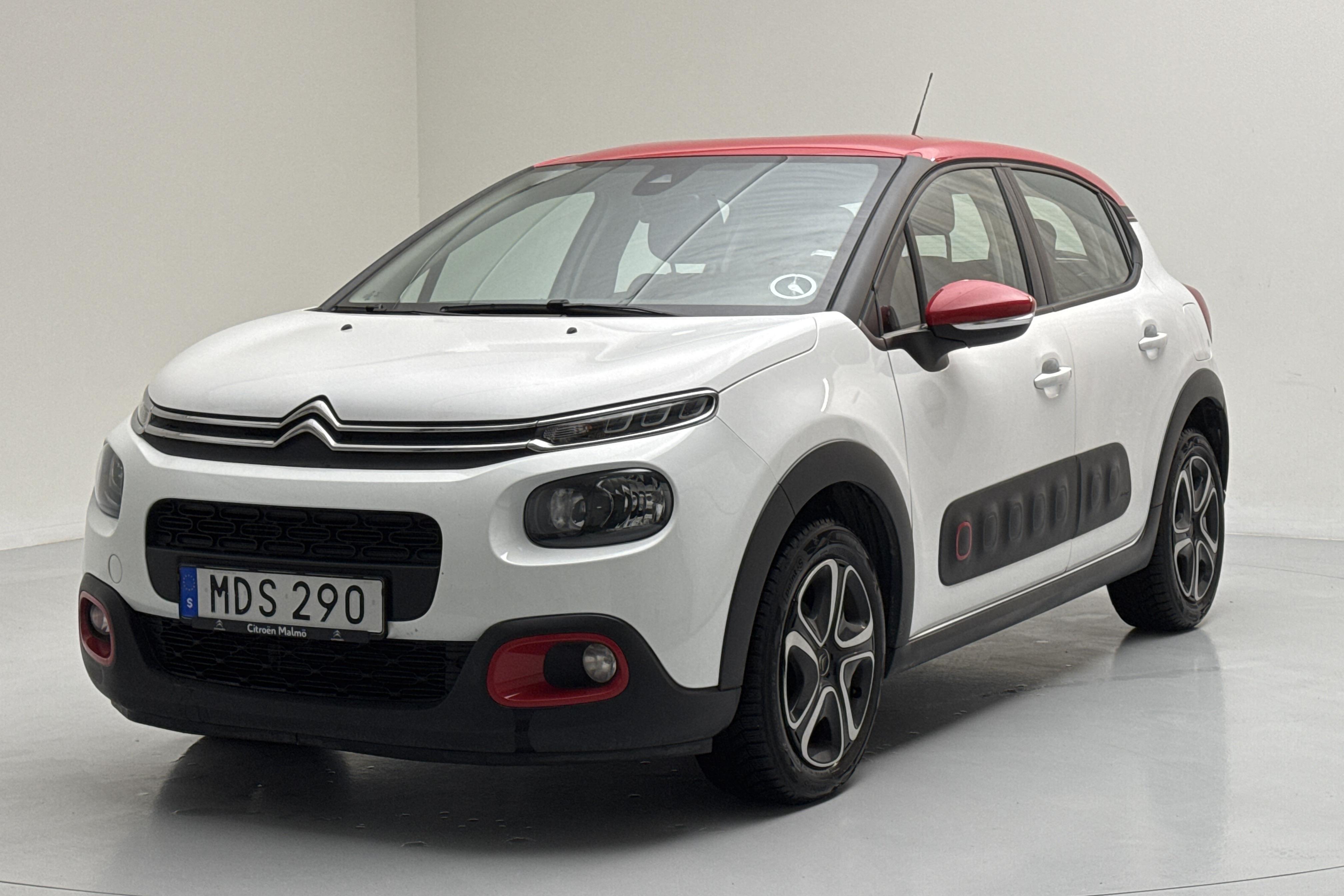 Citroen C3 PureTech (110hk) - 67 810 km - Automaatne - valge - 2019