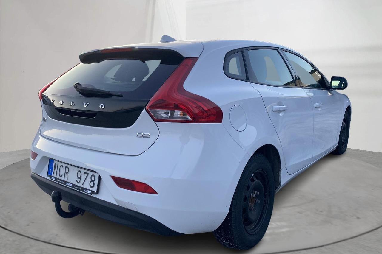 Volvo V40 D2 (115hk) - 201 270 km - Manualna - biały - 2013