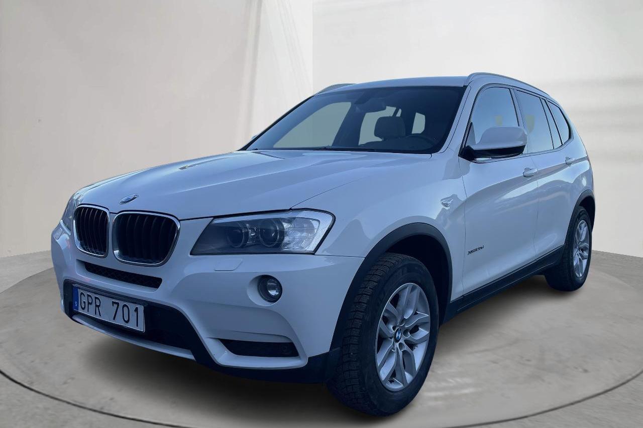 BMW X3 xDrive20d, F25 (184hk) - 234 070 km - Automatic - white - 2013