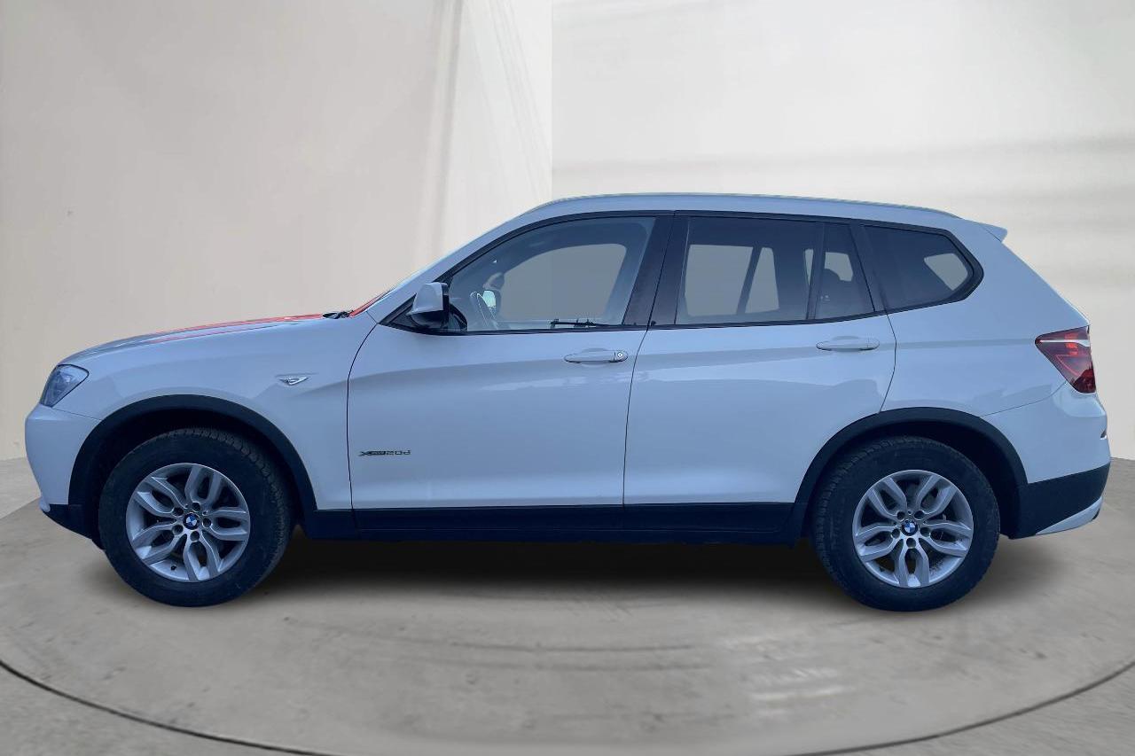 BMW X3 xDrive20d, F25 (184hk) - 234 070 km - Automatic - white - 2013