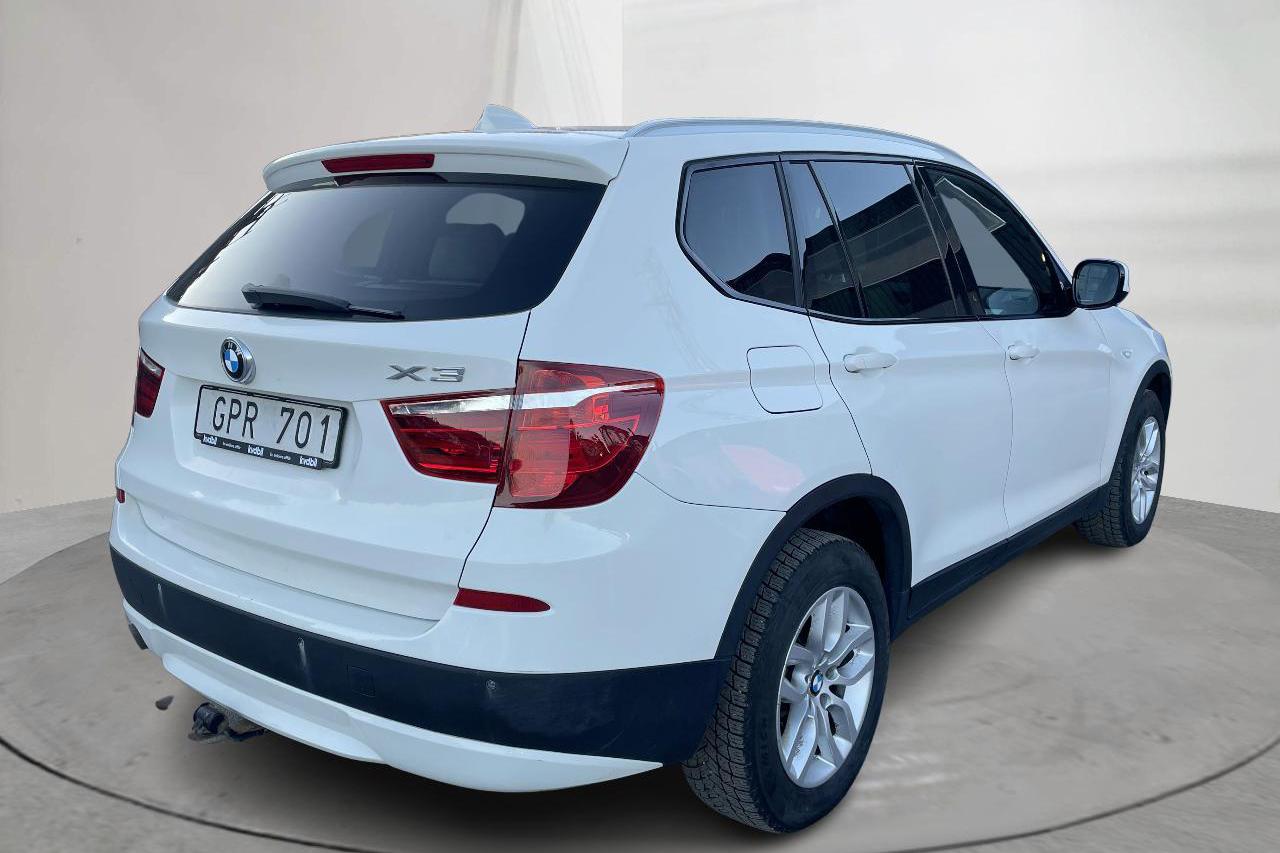 BMW X3 xDrive20d, F25 (184hk) - 234 070 km - Automatic - white - 2013