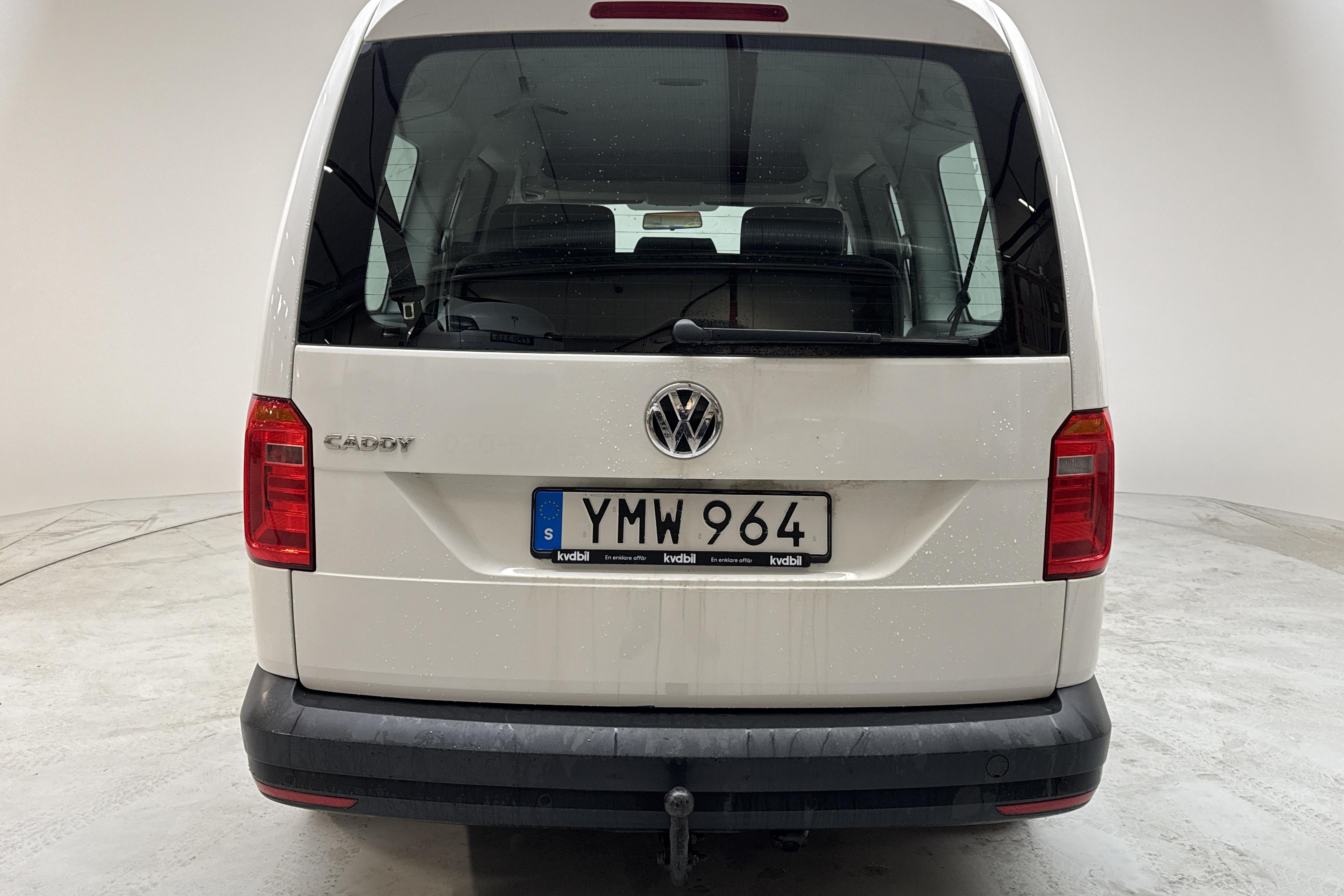 VW Caddy Maxi Life 2.0 TDI (102hk) - 12 920 mil - Automat - vit - 2018