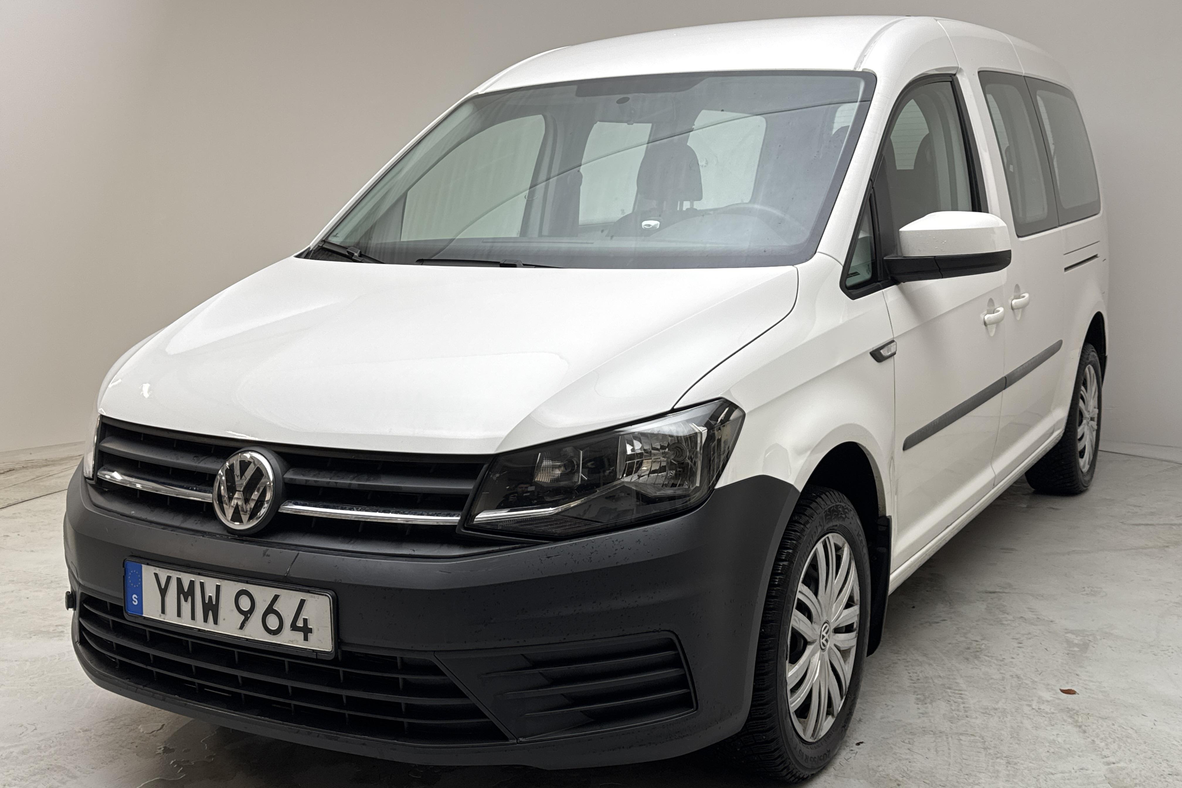 VW Caddy Maxi Life 2.0 TDI (102hk) - 12 920 mil - Automat - vit - 2018