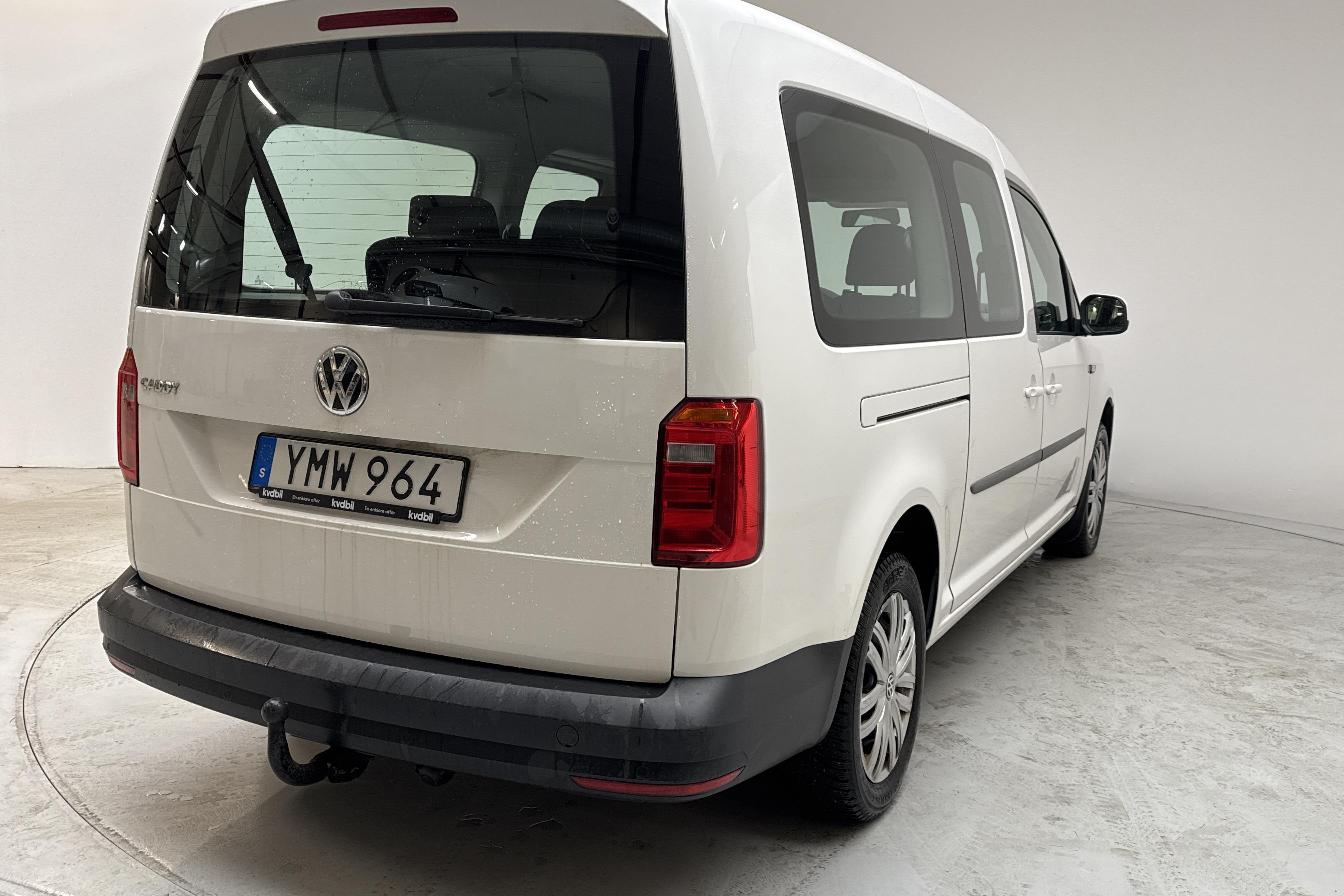 VW Caddy Maxi Life 2.0 TDI (102hk) - 12 920 mil - Automat - vit - 2018