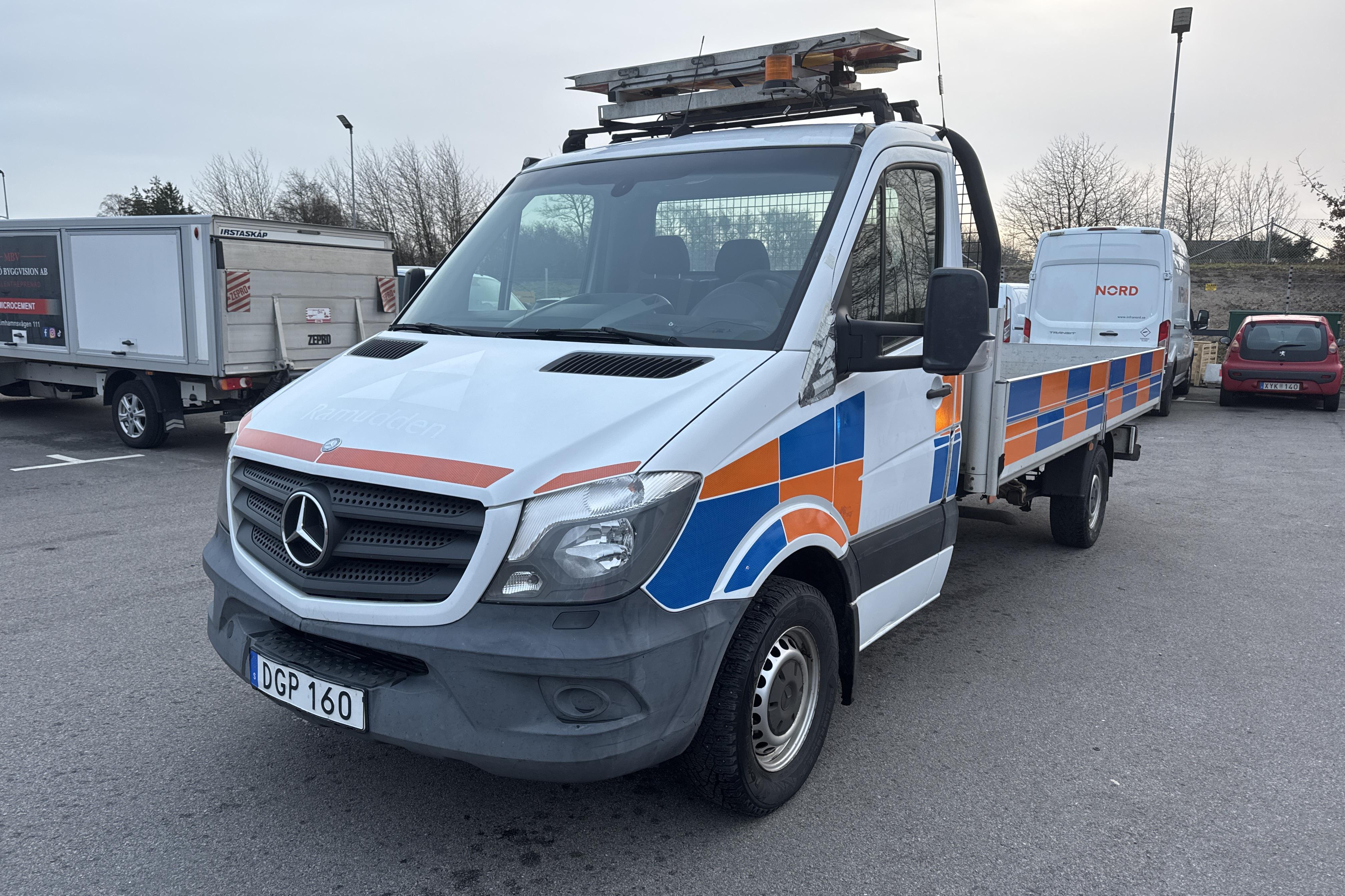 Mercedes Sprinter 316 CDI Pickup/Chassi (163hk) - 186 610 km - Manuaalinen - 2014