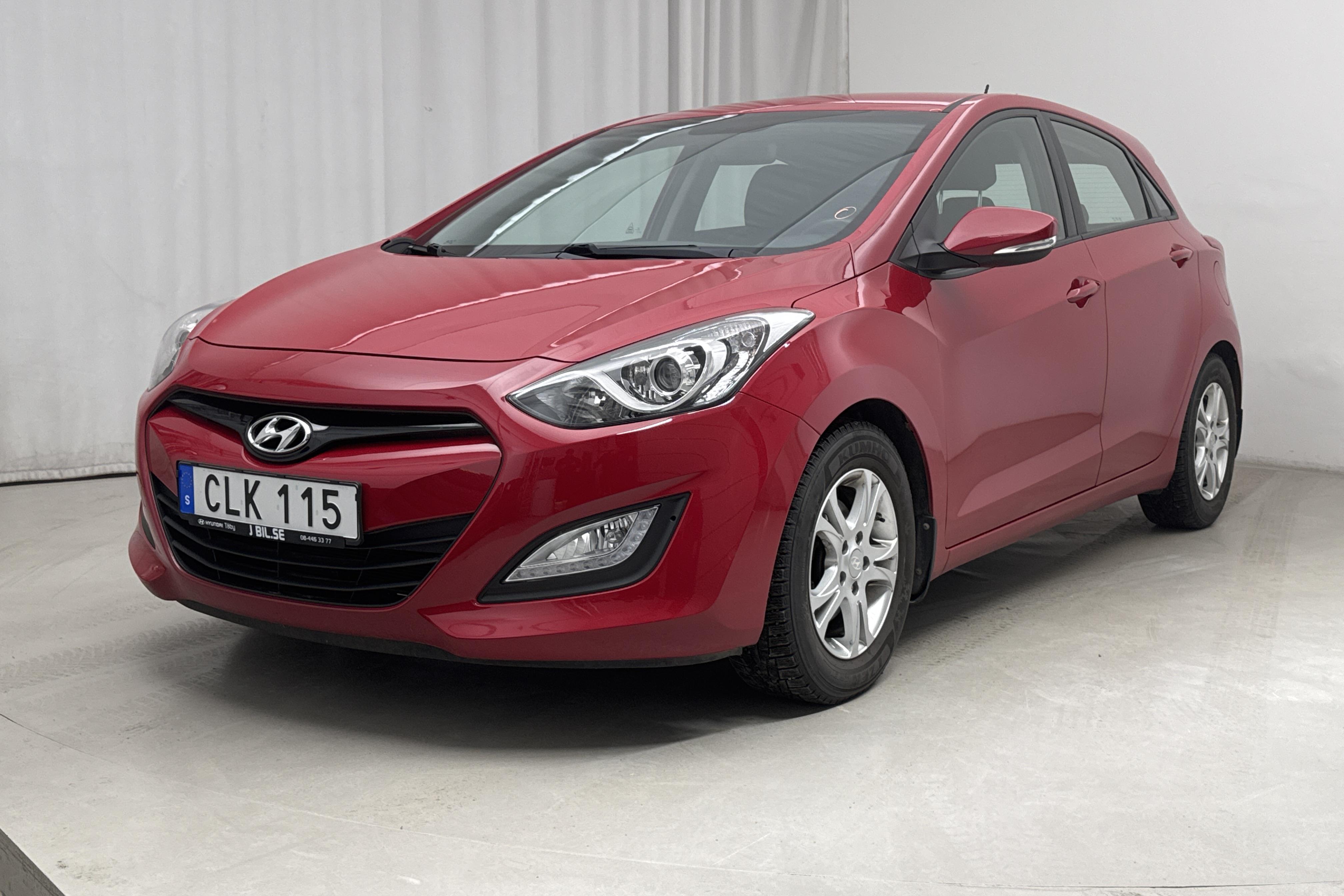 Hyundai i30 1.6 GDI 5dr (135hk) - 6 192 mil - Manuell - röd - 2014