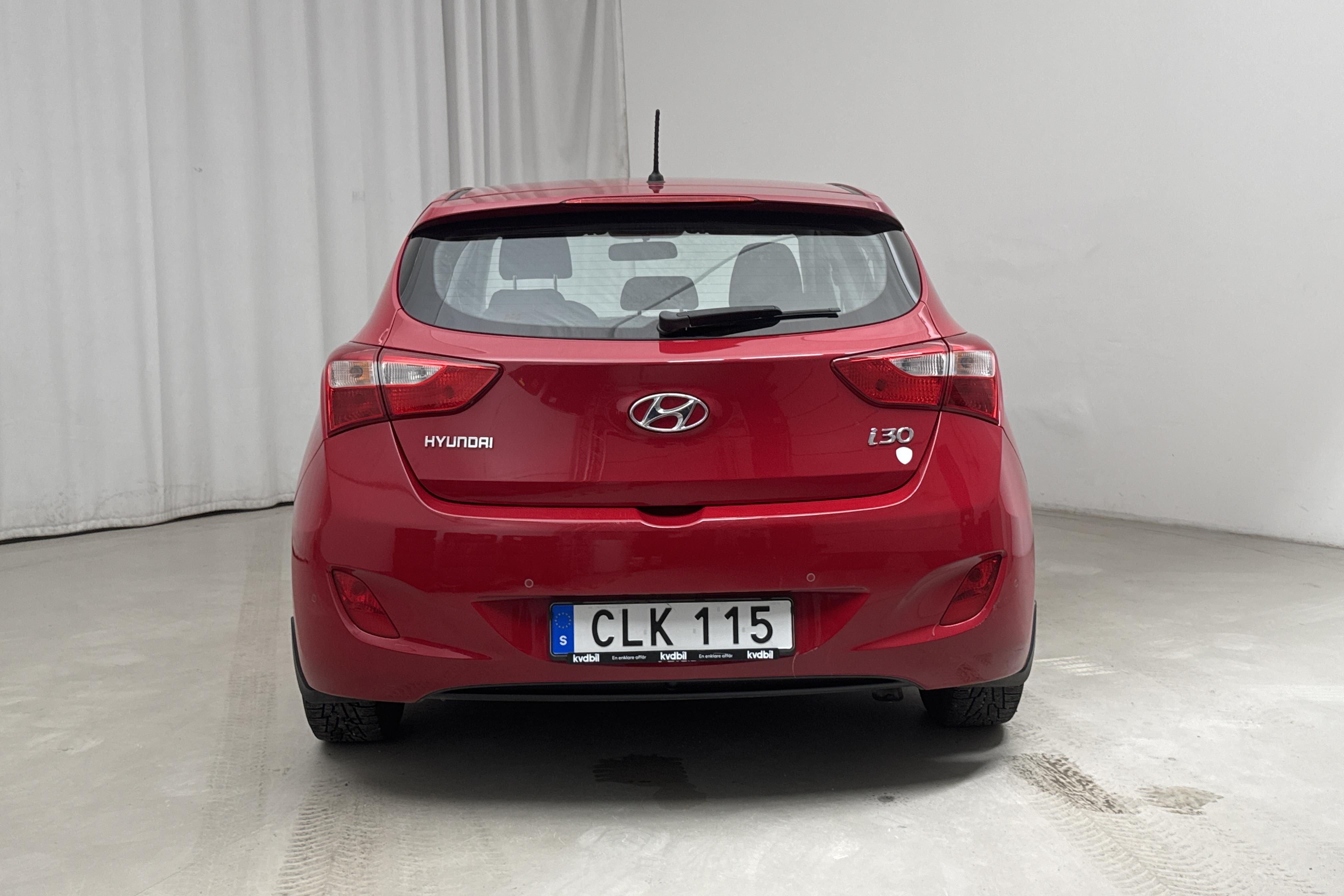 Hyundai i30 1.6 GDI 5dr (135hk) - 6 192 mil - Manuell - röd - 2014