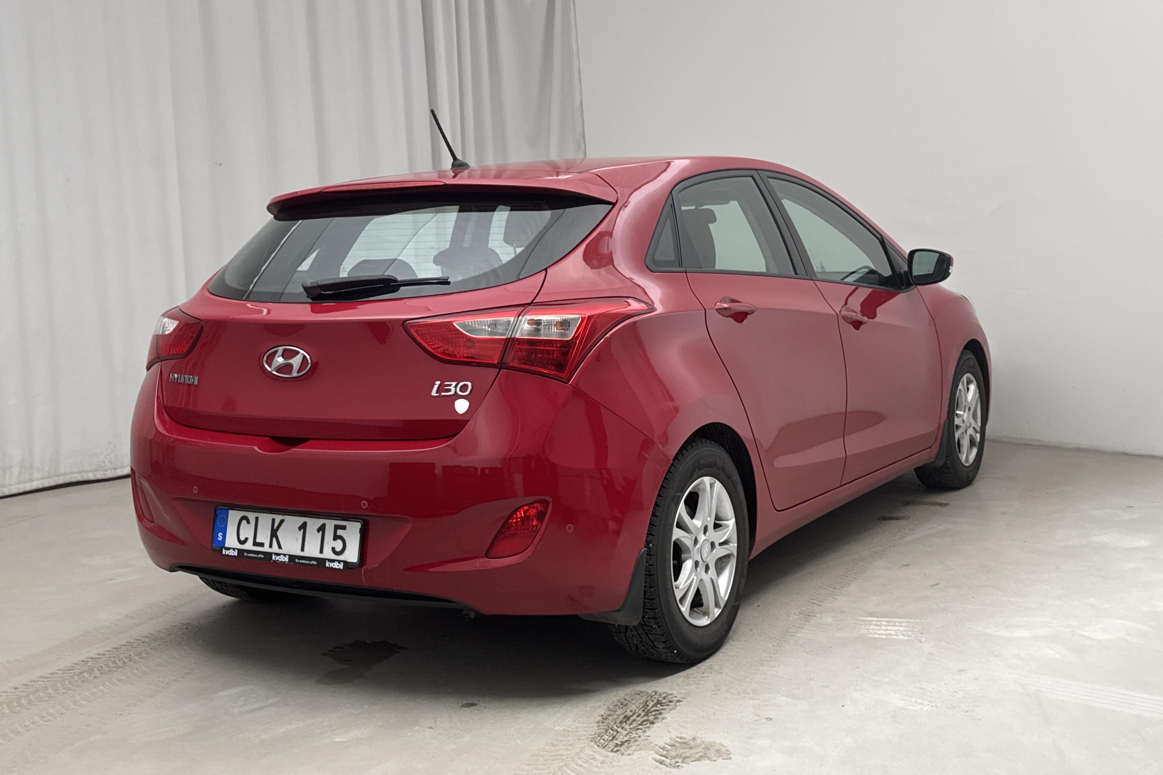 Hyundai i30 1.6 GDI 5dr (135hk) - 6 192 mil - Manuell - röd - 2014