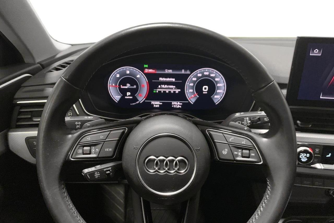 Audi A4 Avant 40 TDI quattro (190hk) - 75 580 km - Automatic - black - 2020