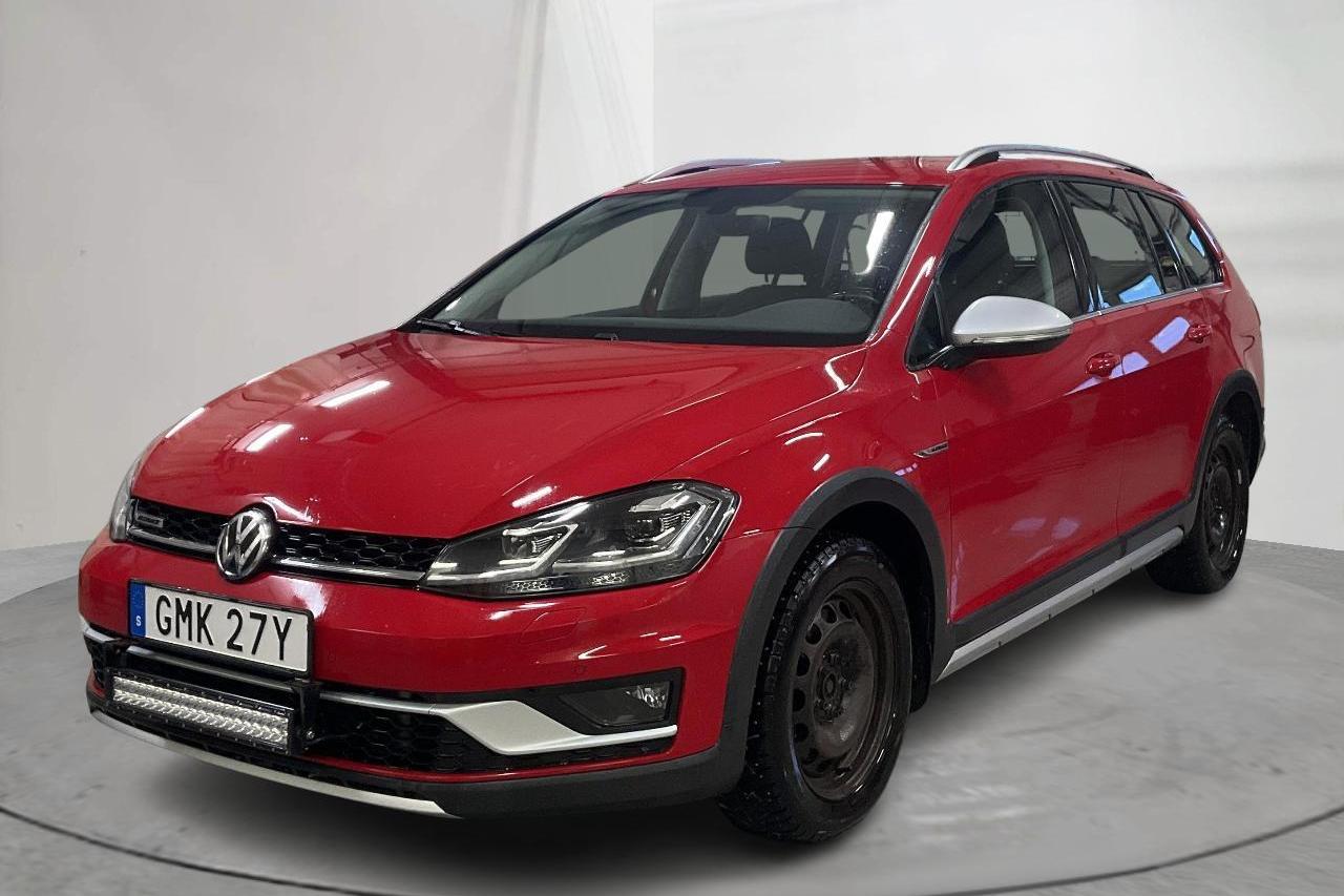 VW Golf Alltrack 2.0 TDI 4MOTION (184hk) - 15 145 mil - Automat - röd - 2020