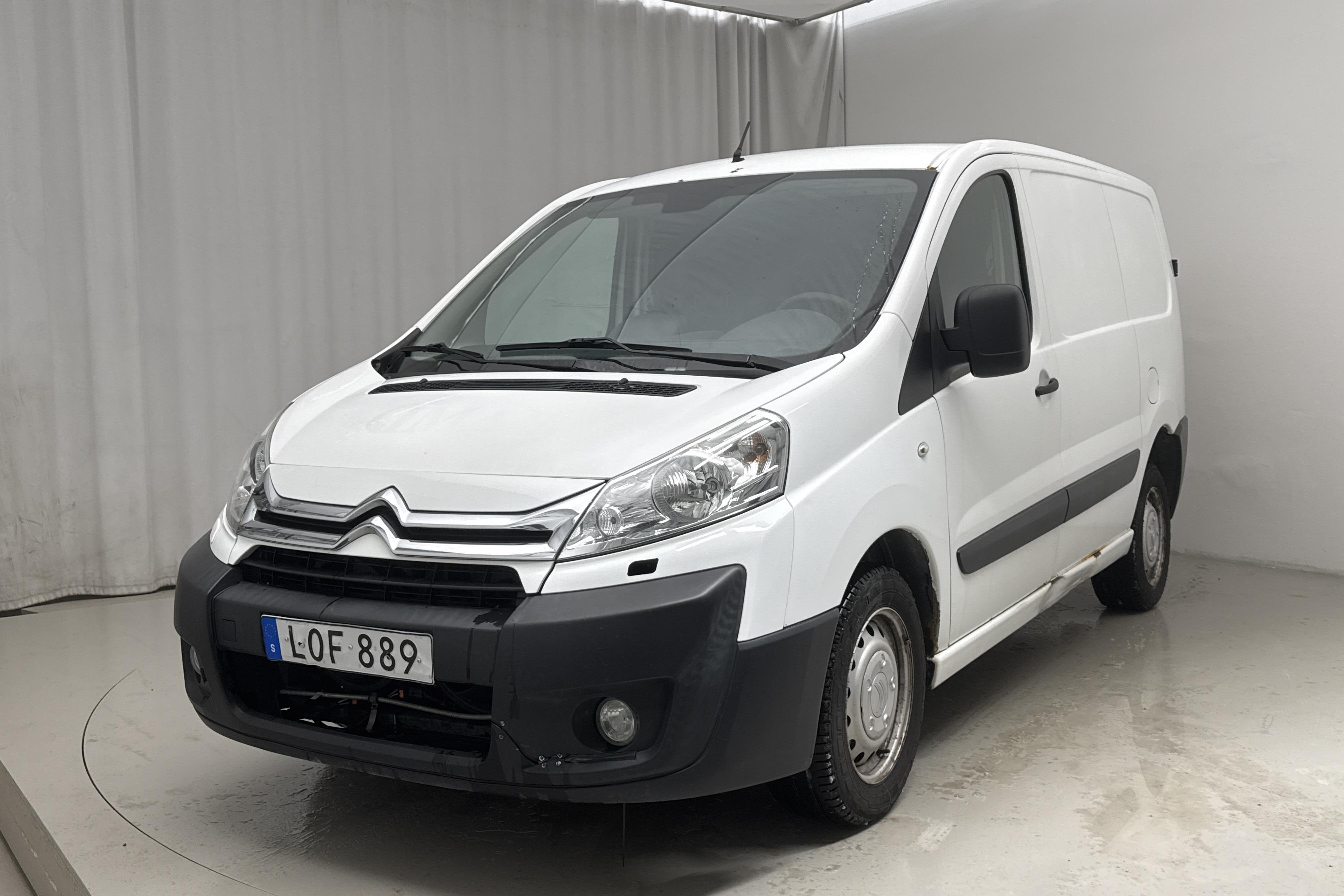 Citroen Jumpy III 1.6 HDI Skåp (90hk) - 179 600 km - Manual - white - 2014