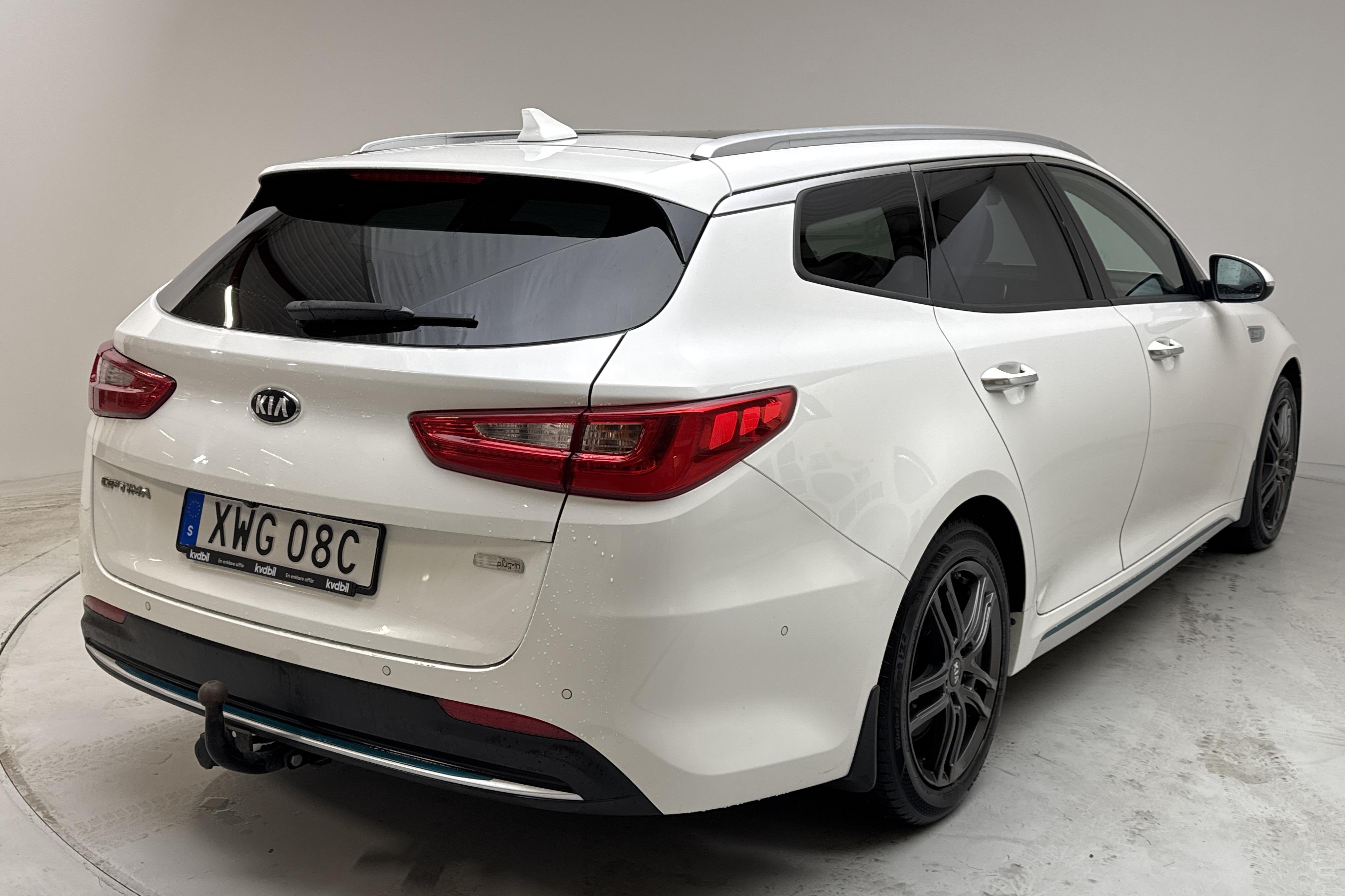 KIA Optima 2.0 GDi Plug-in Hybrid SW (205hk) - 109 150 km - Automaattinen - valkoinen - 2020