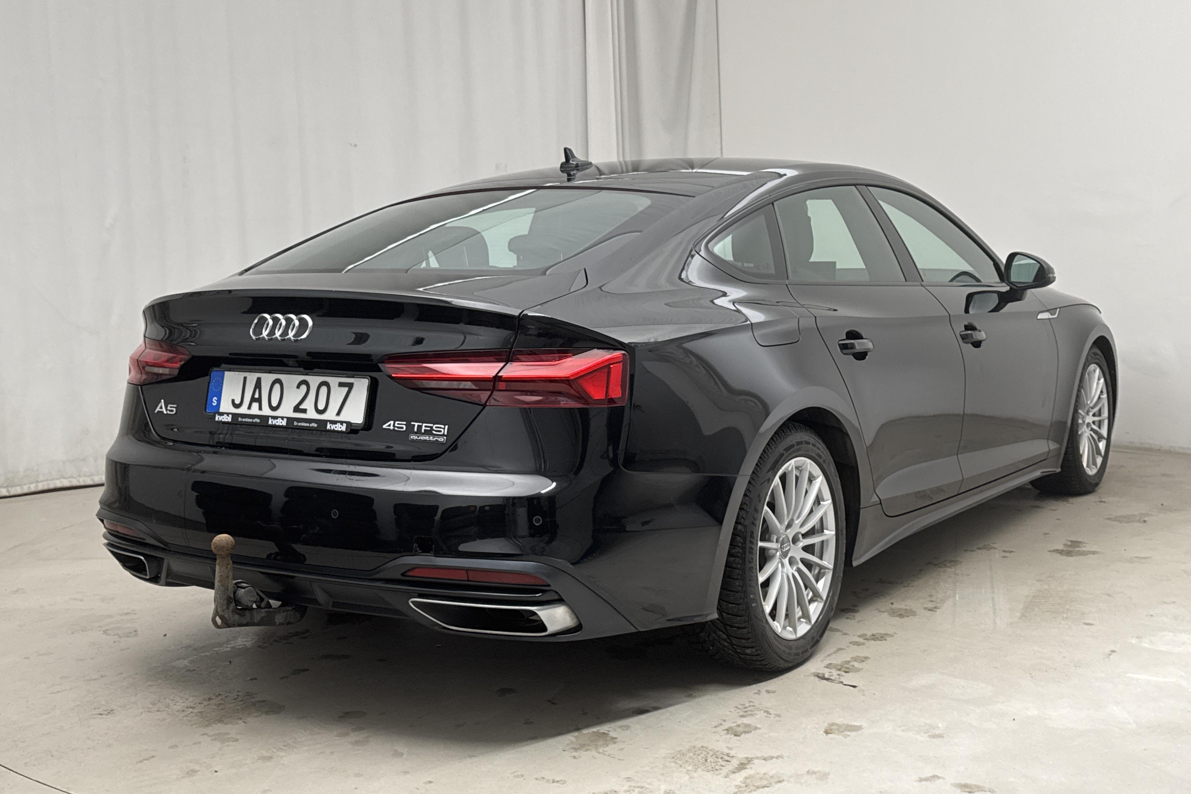 Audi A5 Sportback 45 TFSI quattro (245hk) - 6 406 mil - Automat - svart - 2020