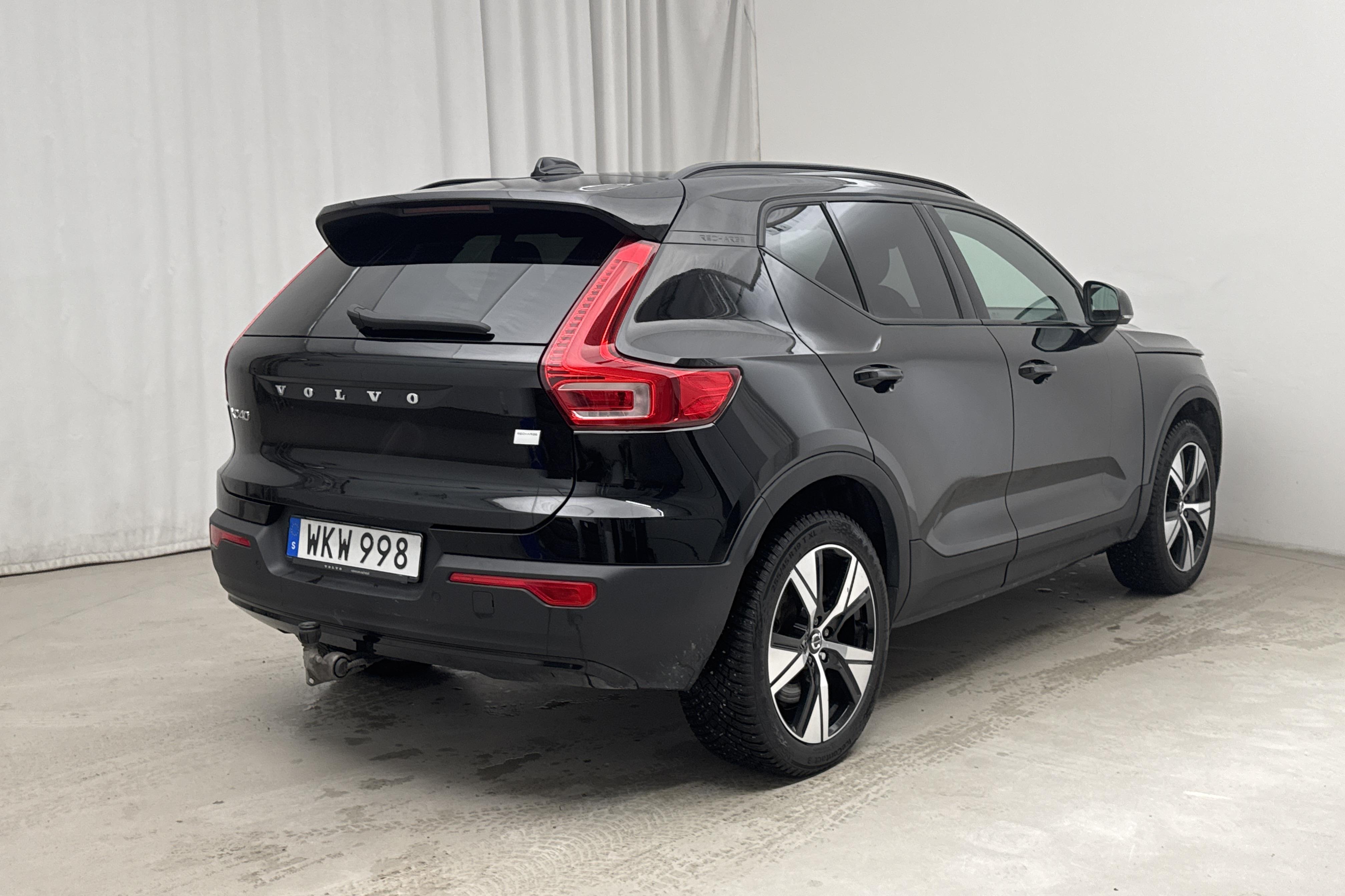 Volvo XC40 P6 Recharge (231hk) - 59 680 km - Automaattinen - musta - 2022