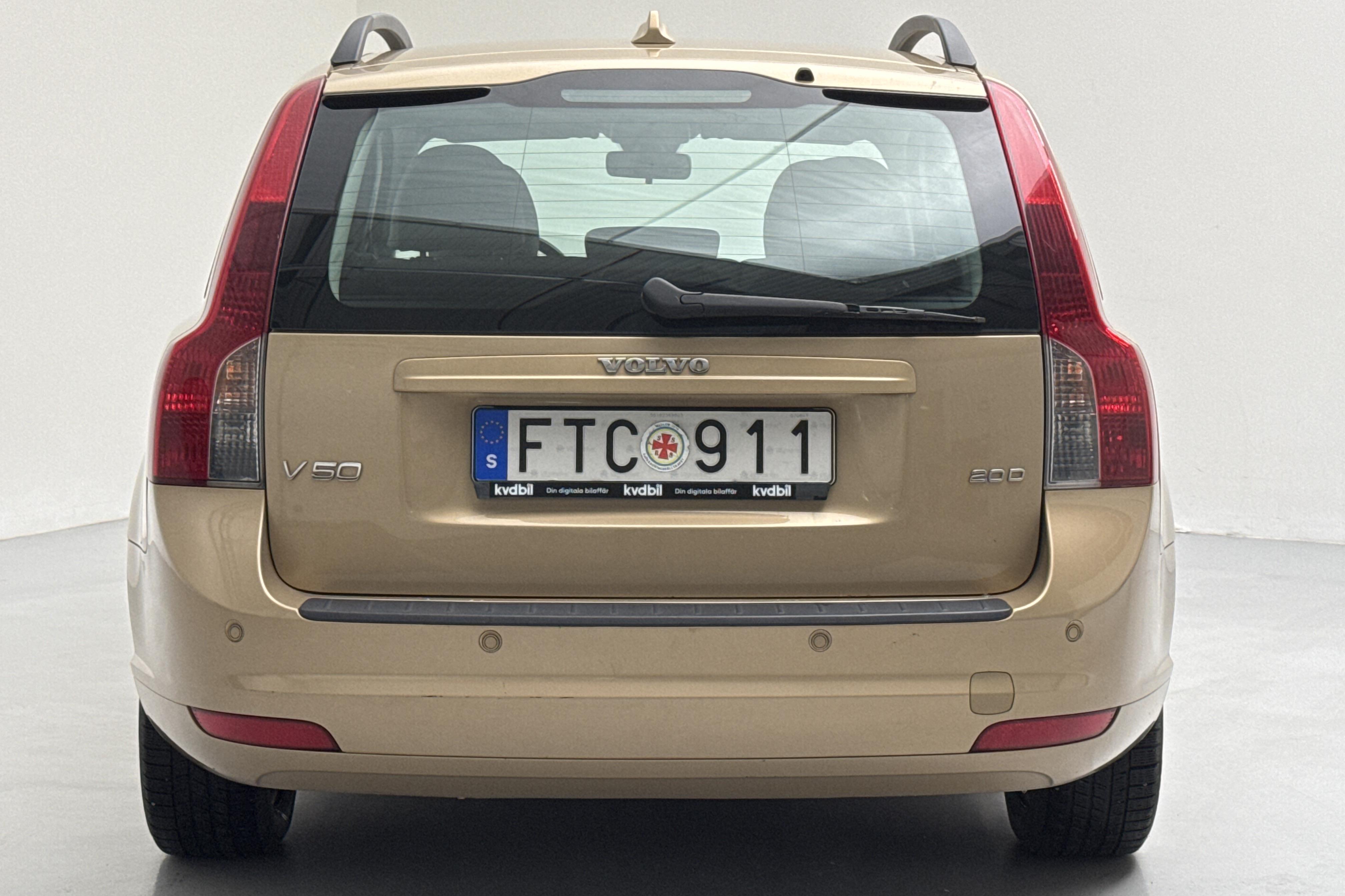 Volvo V50 2.0D (136hk) - 22 433 mil - Manuell - Light Brown - 2008