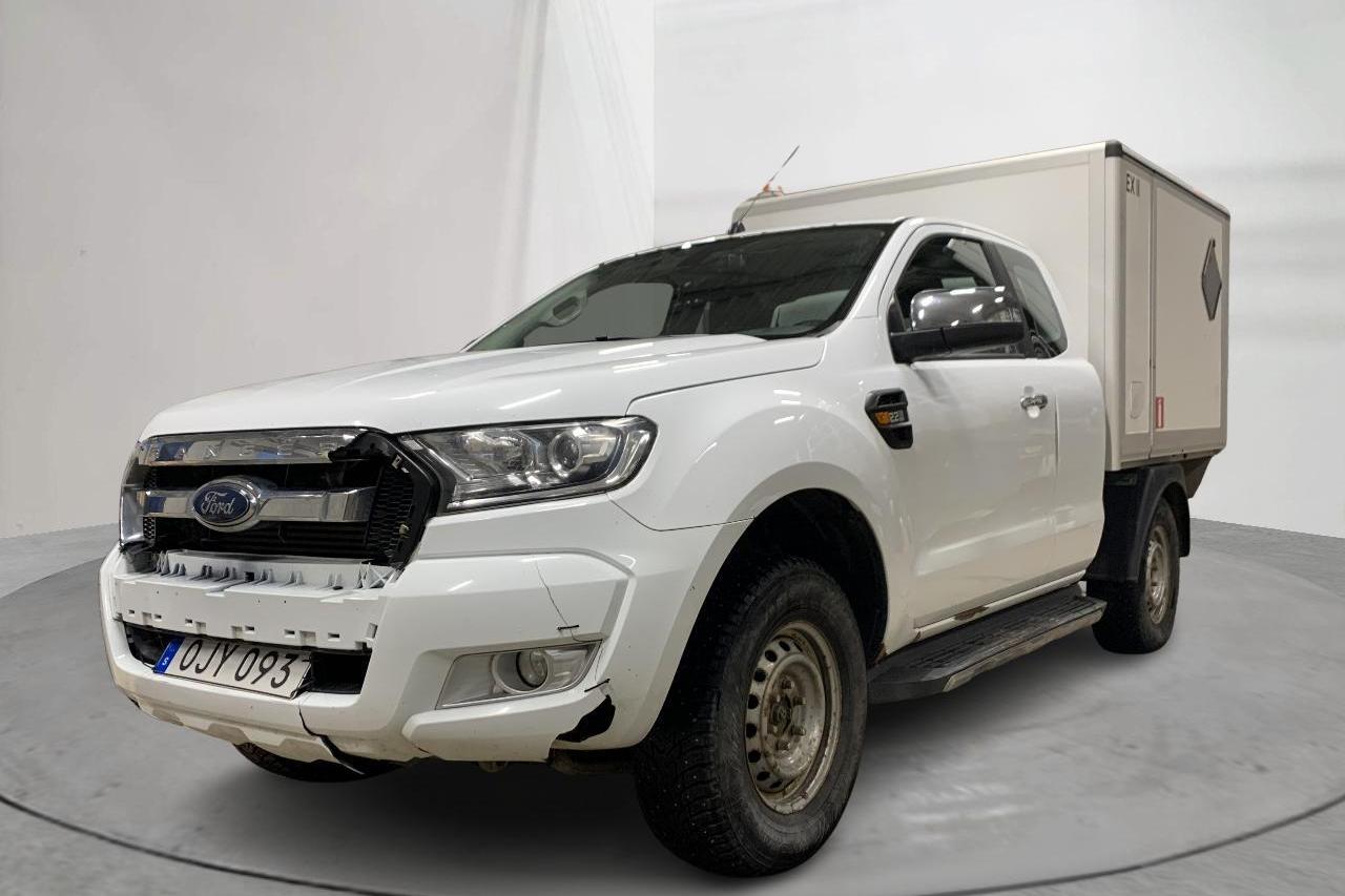 Ford Ranger 2.2 TDCi 4WD (160hk) - 246 440 km - Automatyczna - biały - 2017