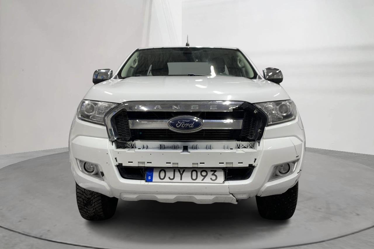 Ford Ranger 2.2 TDCi 4WD (160hk) - 246 440 km - Automatyczna - biały - 2017